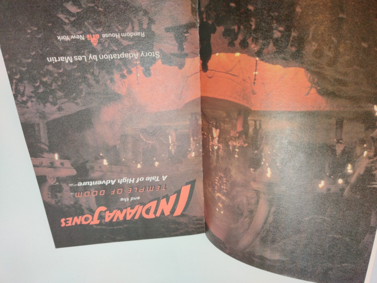 Indiana Jones and the Temple Of Doom: A Tale Of High Adventure TPB 1984 Book