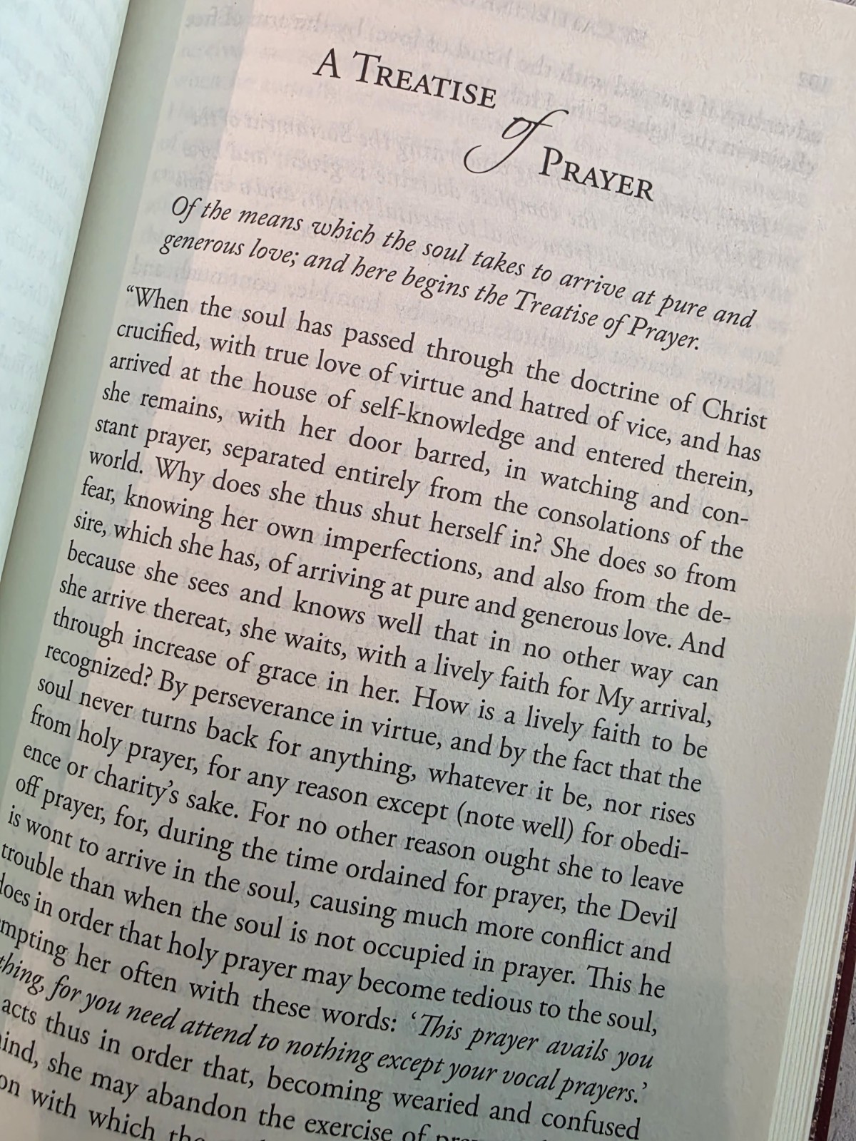 Hardback Dialogues of St Catherine of Siena Leatherbound Gold Embossing