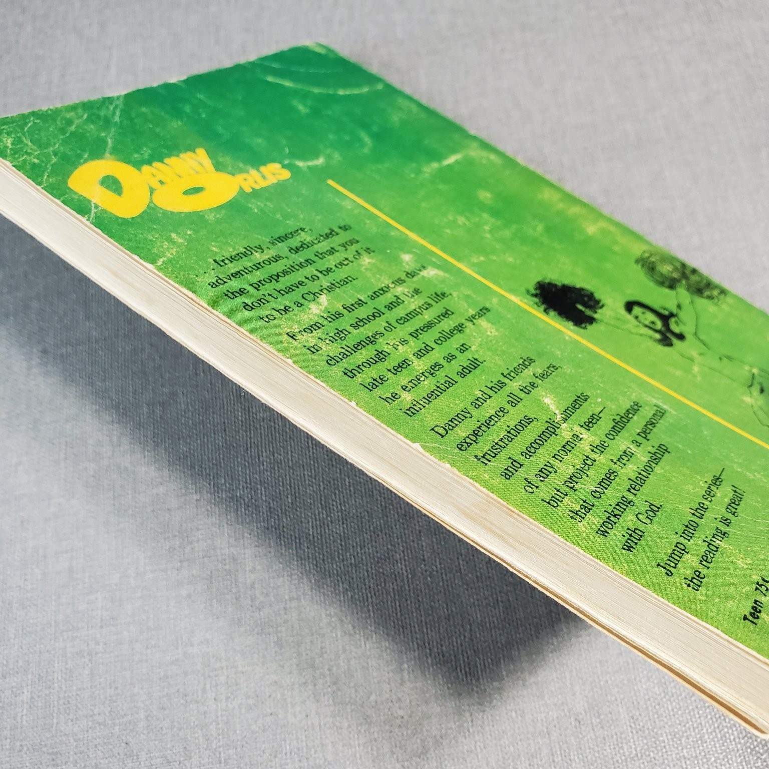 Danny Orlis Star Back Bernard Palmer 1957 Christian Football Moody Press
