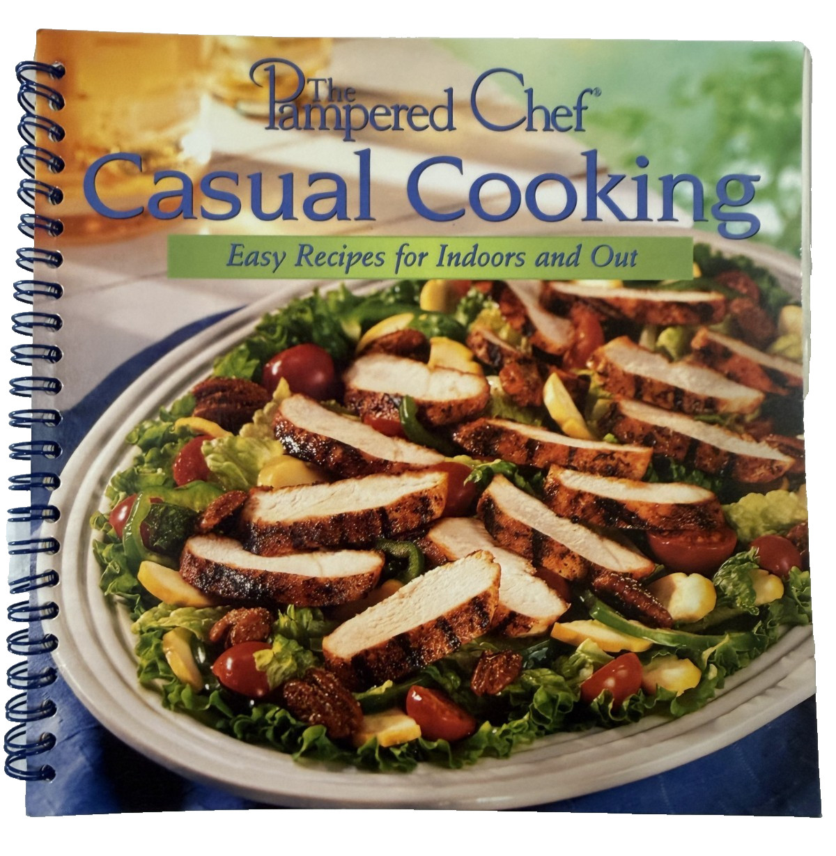 Vintage Pampered Chef Spiral Bound and Paperbound Cookbooks Lot of 5