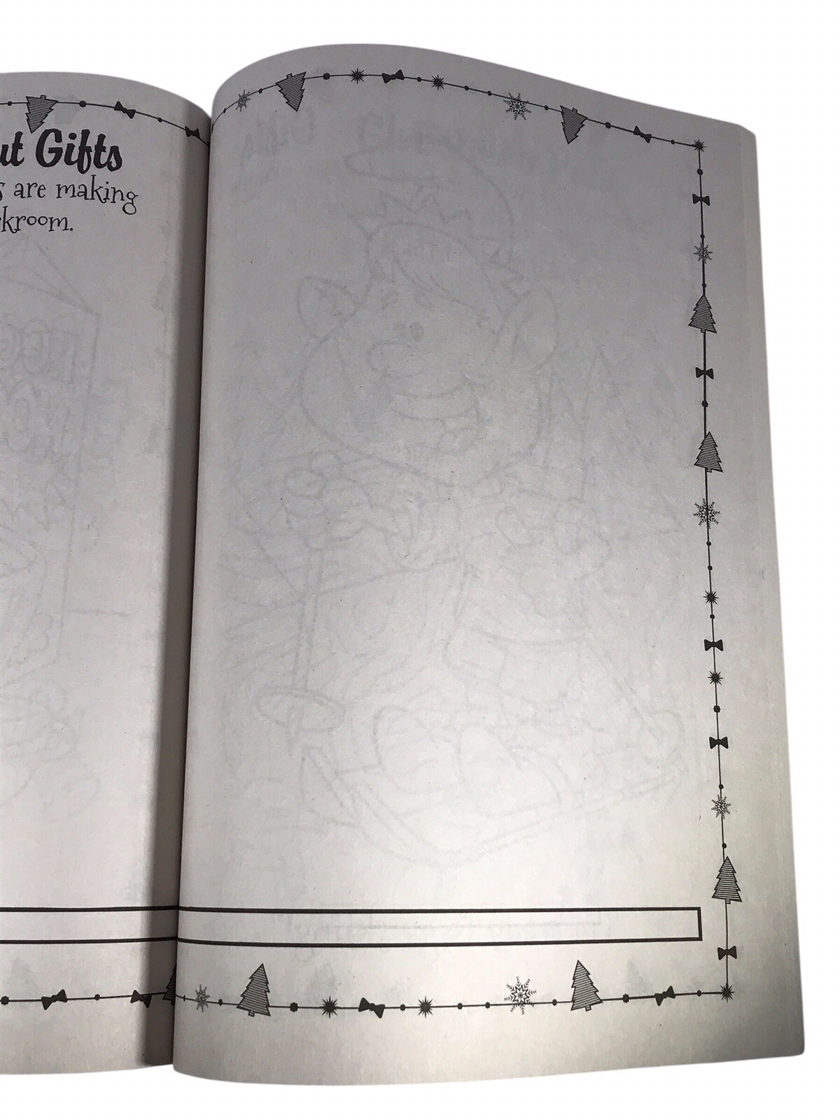 Santa’s On His Way Book Jumbo Coloring Activity Paperback 62 Pages