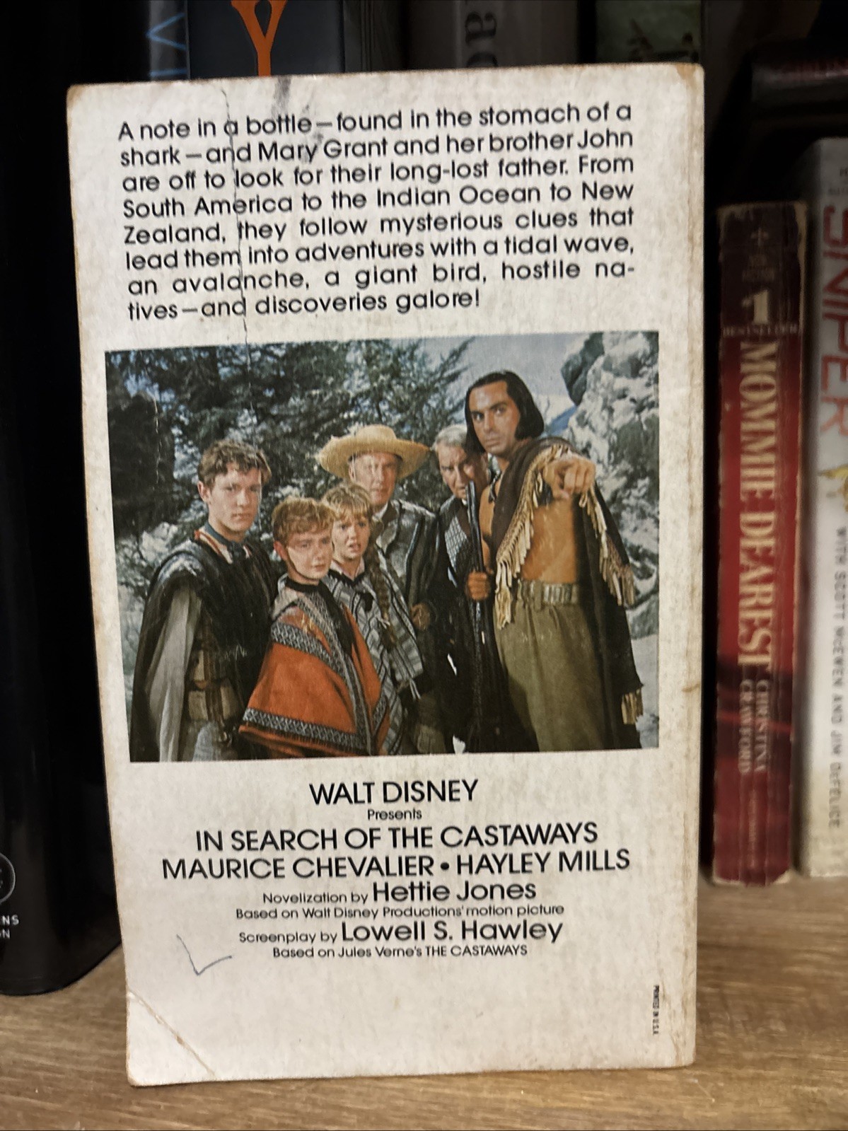 Hettie Jones In Search Of The Castaways 1978 Vintage PB Walt Disney Classic