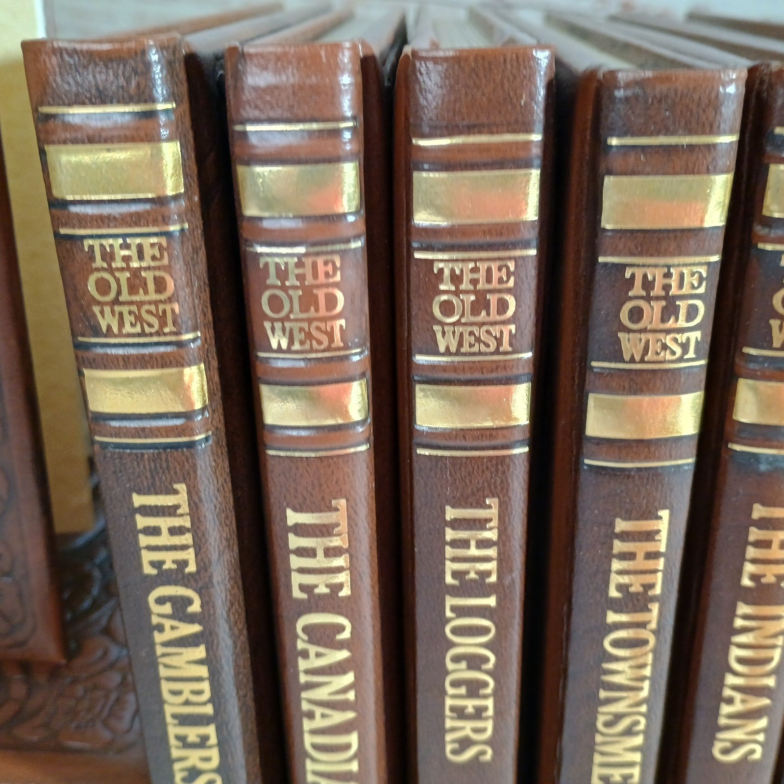 Time Life The Old West Series Books COMPLETE 26 Vol Set Leatherette + Index VG