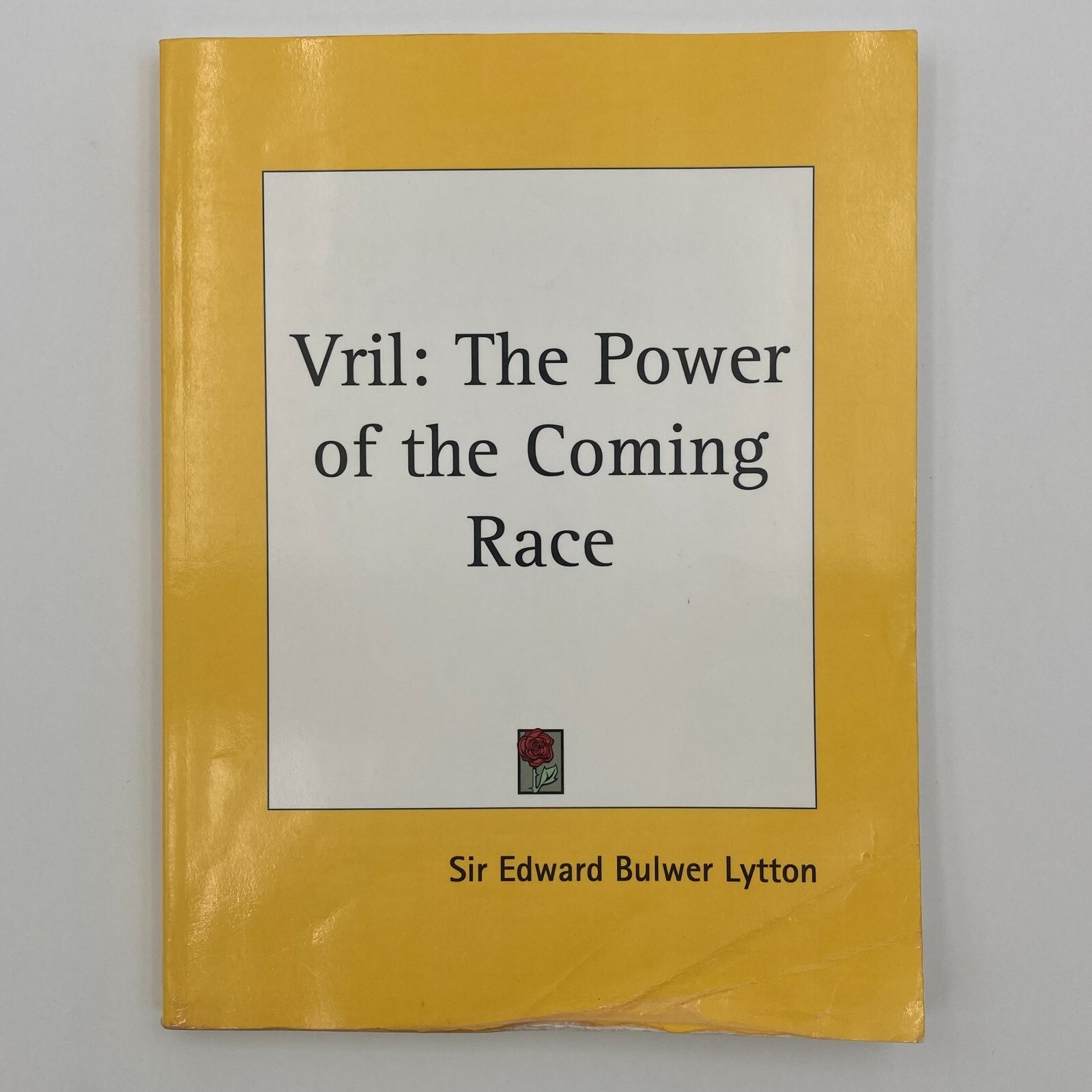 Vril The Power of the Coming Race Sir Edward Bulwer Lytton PB Kessinger Reprint