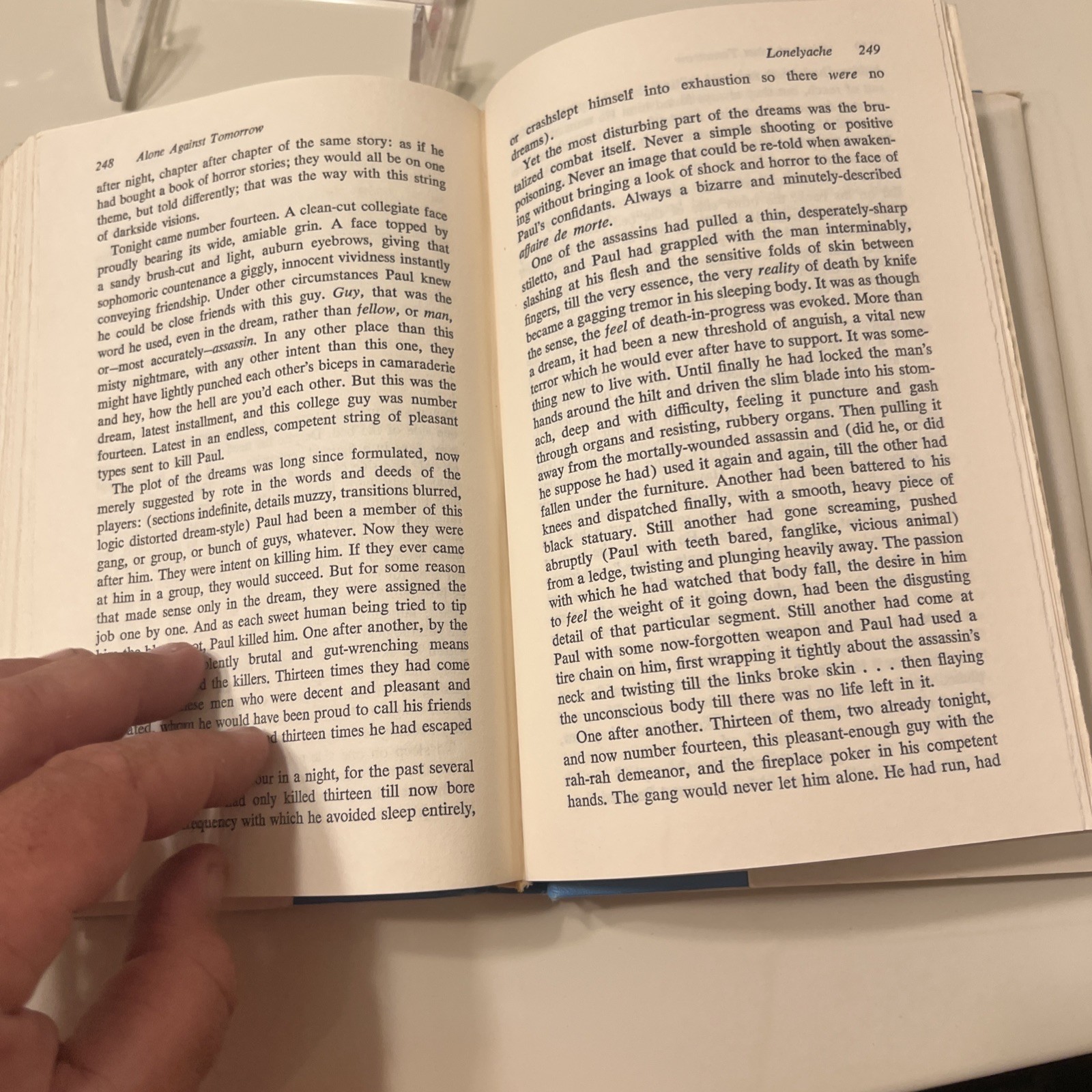 Alone Against Tomorrow by Harlan Ellison HB DJ 1971 Book Club Edition