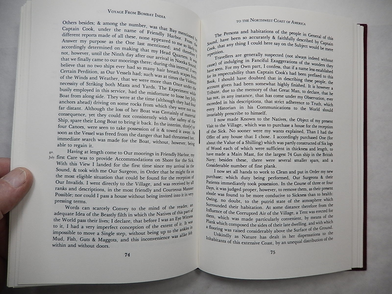 James Strange’s Journal: Bombay to NW Coast of America 1785-1787, 1982, Hardcove