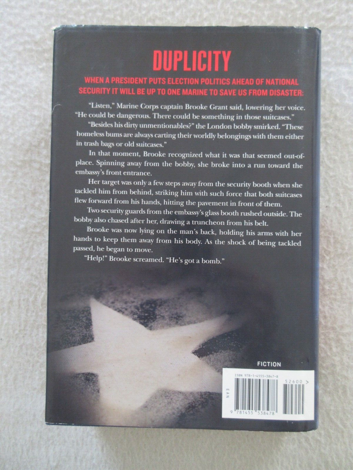 *SIGNED* Newt Gingrich DUPLICITY Hardback/Dust Jacket 1st Edition/1st Printing