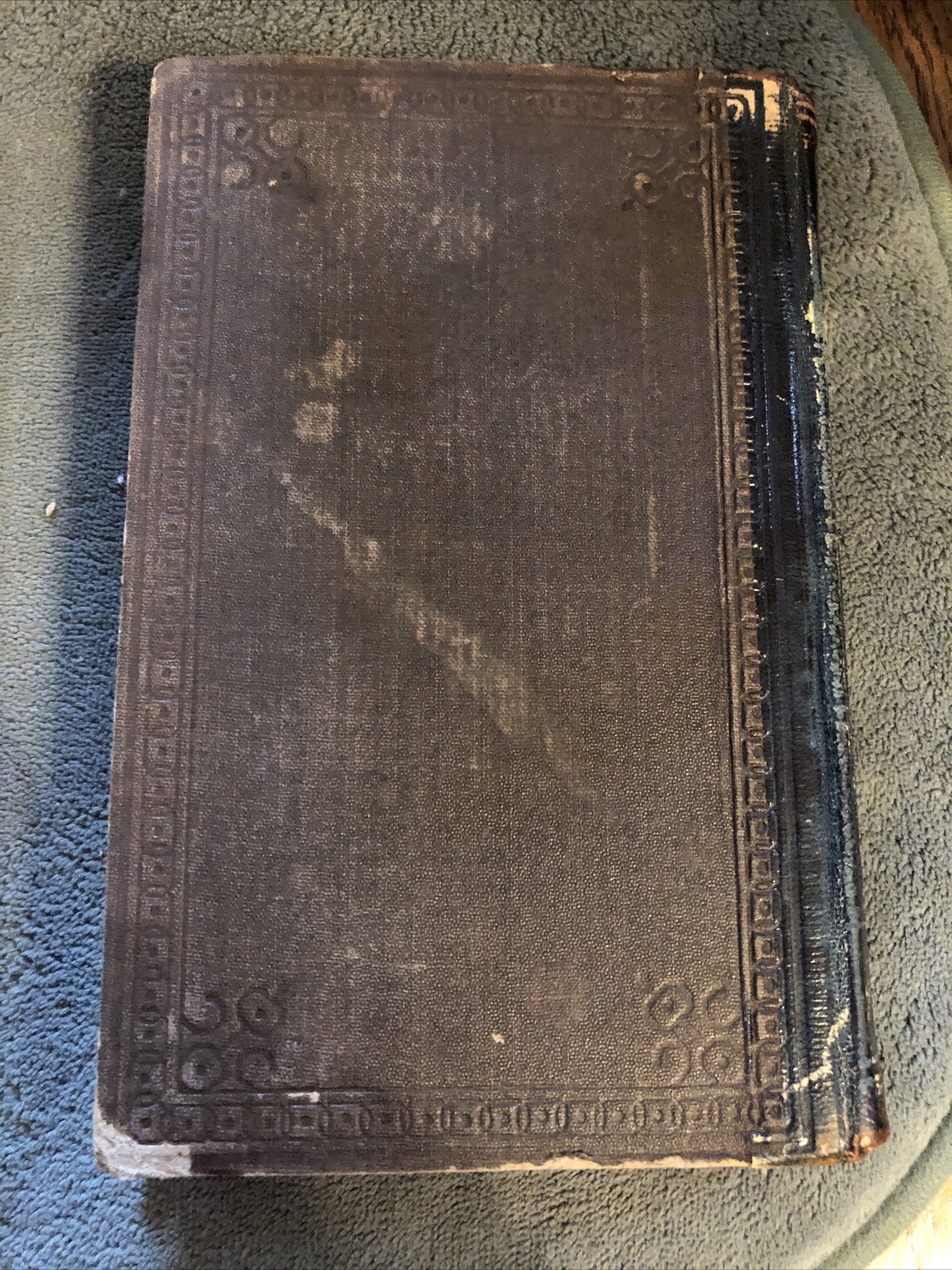 1875 Elementary Anatomy by Hitchcock black Hardback illust. 435 Pages w/index