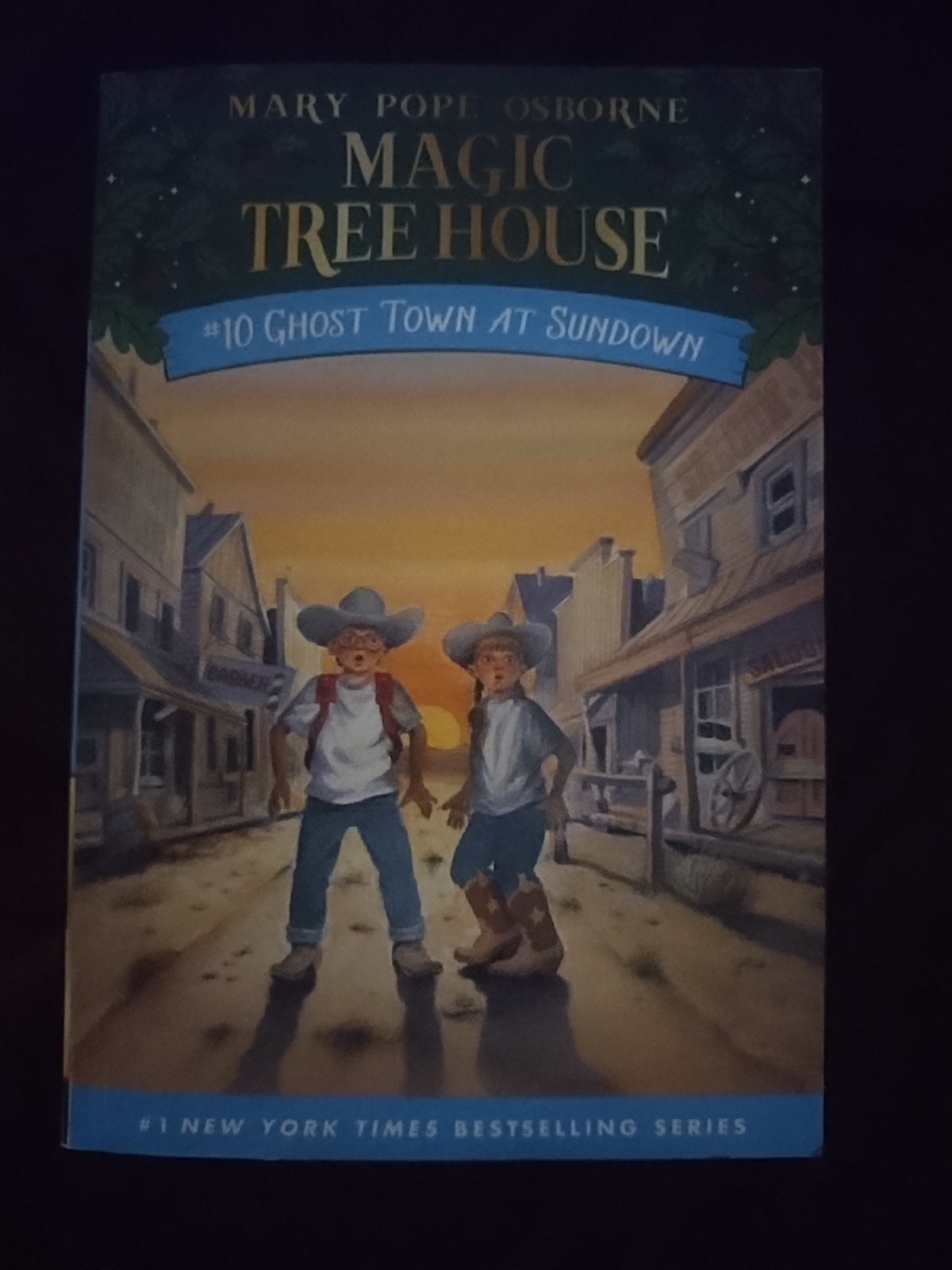 Ghost Town at Sundown by Mary Pope Osborne (1997, Trade Paperback)