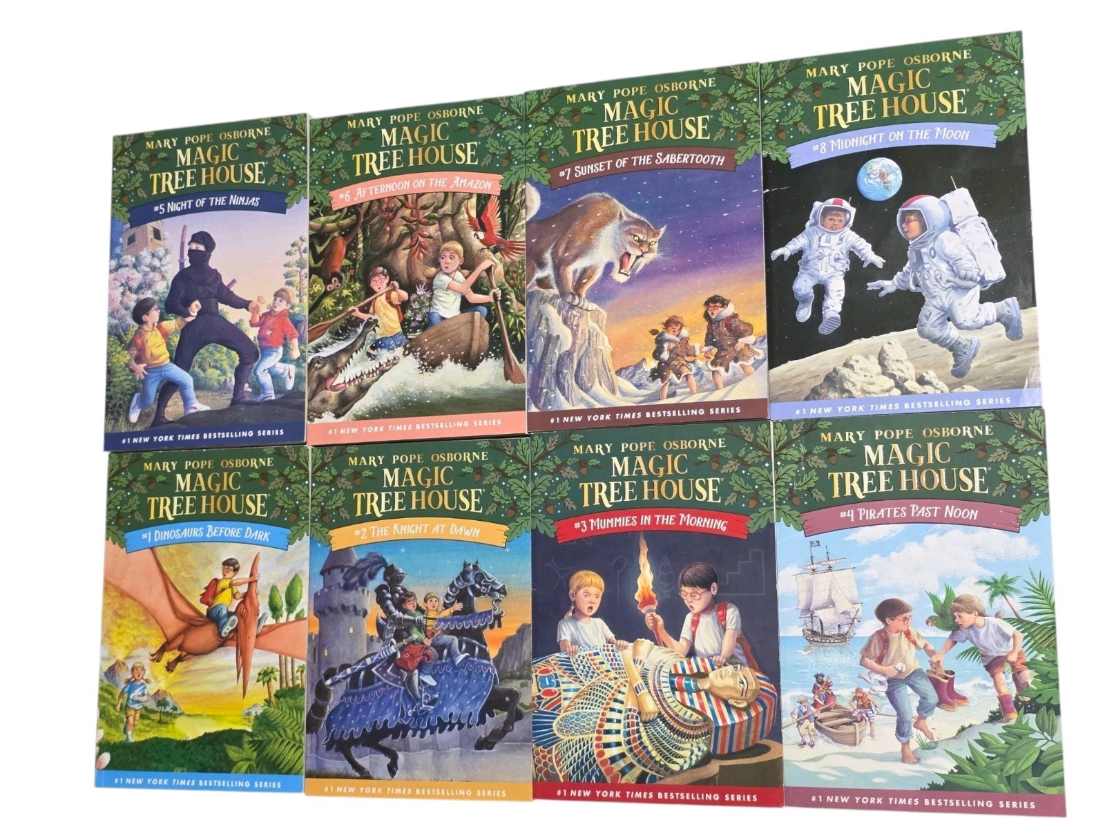 Magic Tree House Books Lot 1–8 Mary Pope Osborne Early Series Set