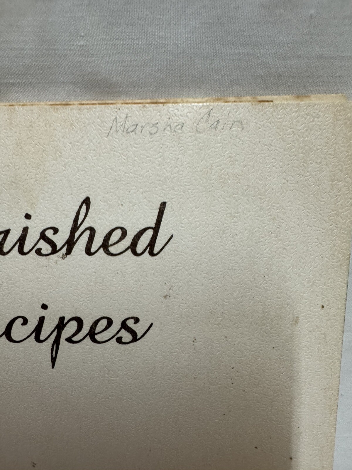 Cherished Recipes Baytown, Texas T-83