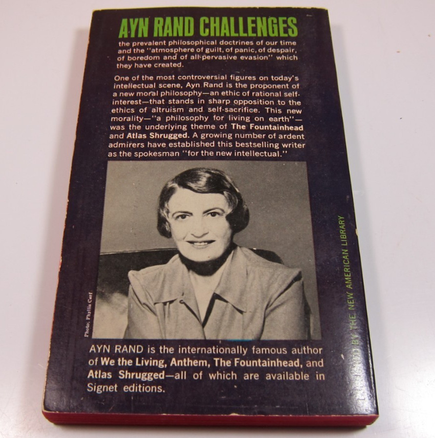 9 Books by Ayn Rand (Philosopher and Author)