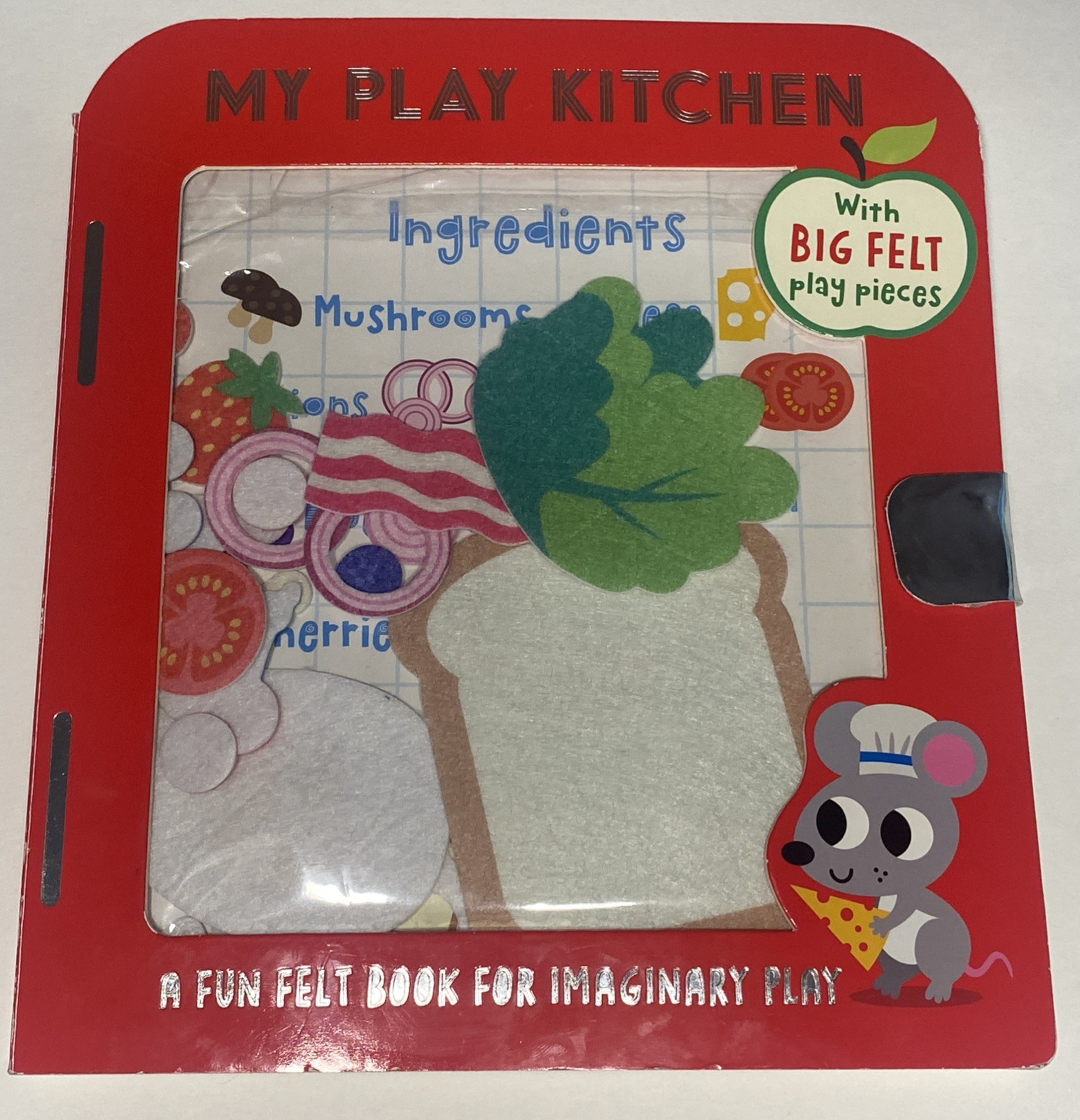 My Play Kitchen Christie Hainsby Felt Book Big Play Pieces Make Believe Ideas