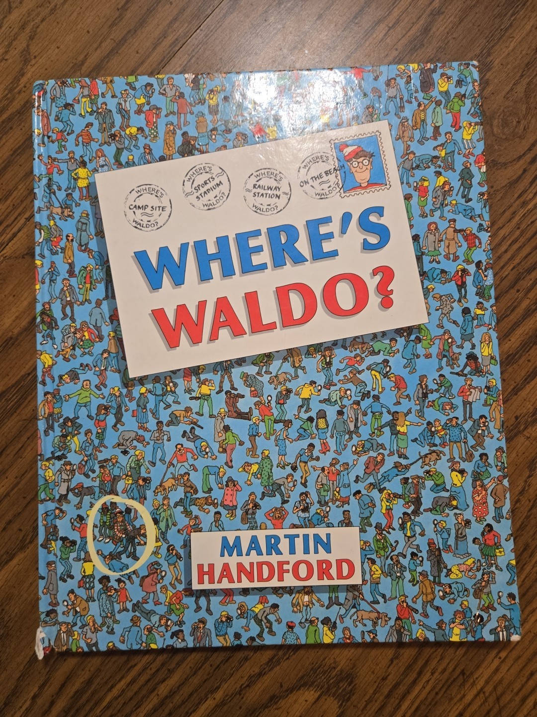 Martin Hanford. Where is Waldo? Hardcover Book 1987