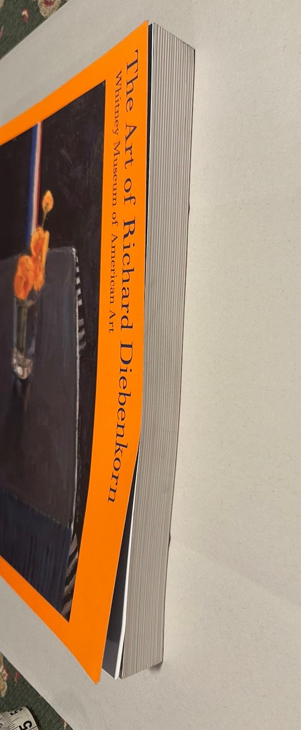 The Art of Richard Diebenkorn – Whitney Museum of Art Exhibit Catalog SC Book