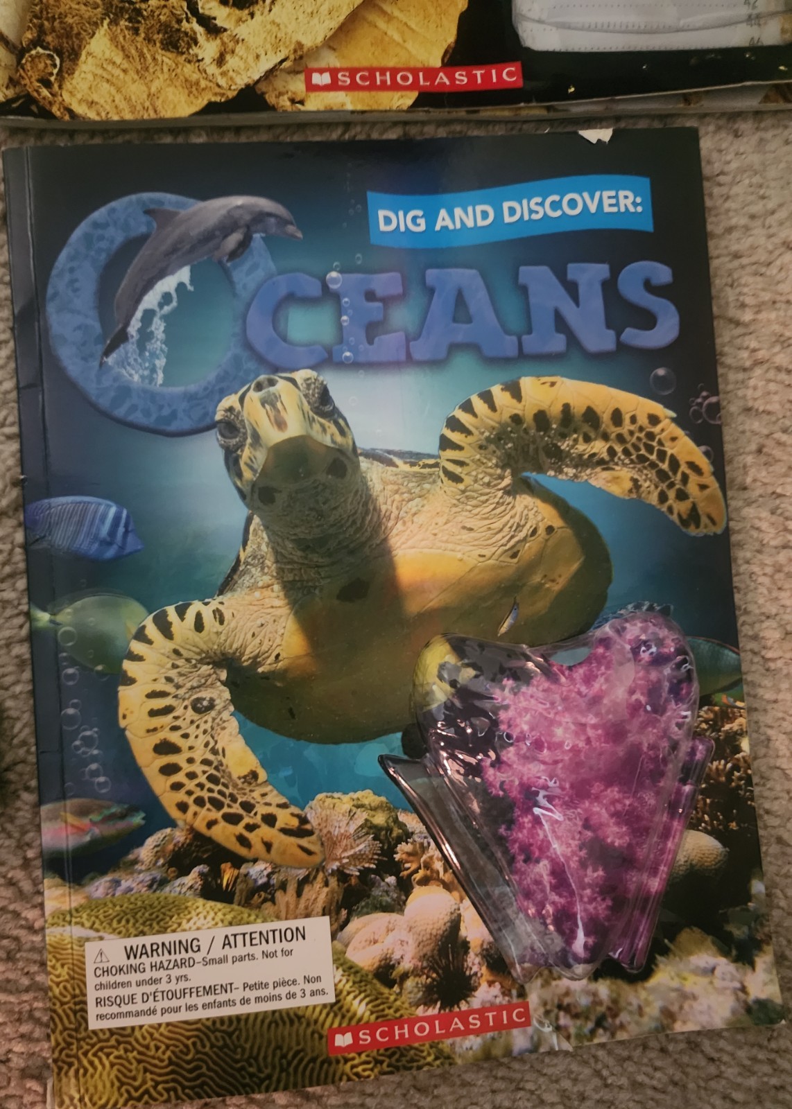 Dinosaur, King Cobra, Ocean And Gold 4 Books With No Toy Explore Educational
