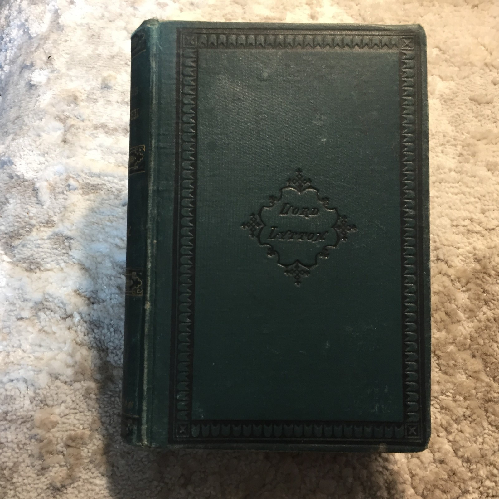 The Last Days Of Pompeii Edward Bulwer-Lytton 1880 J.B. Lippincott Disaster Fic