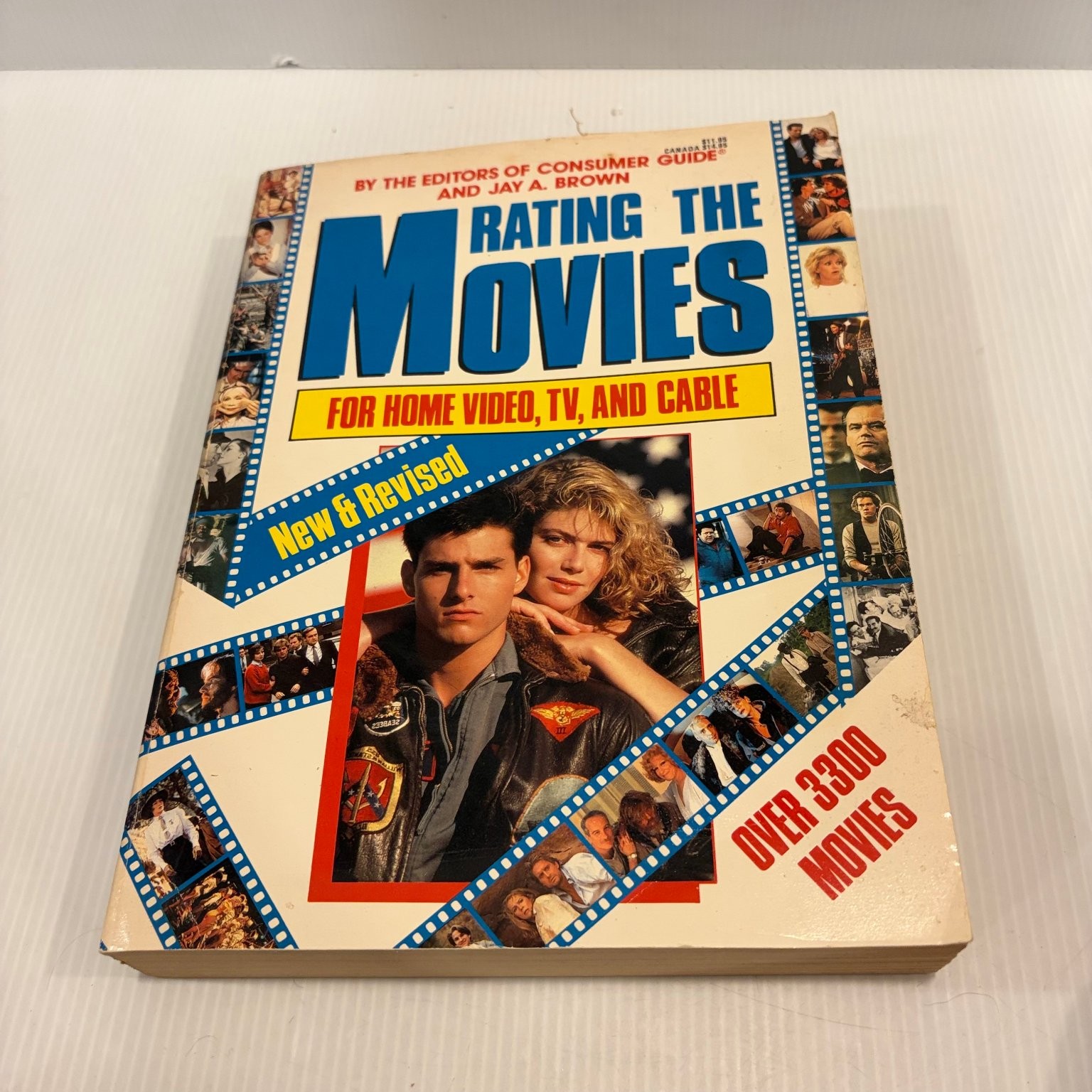 Rating The Movies Jay A. Brown 1986 New & Revised Film Guide Publications Int’l