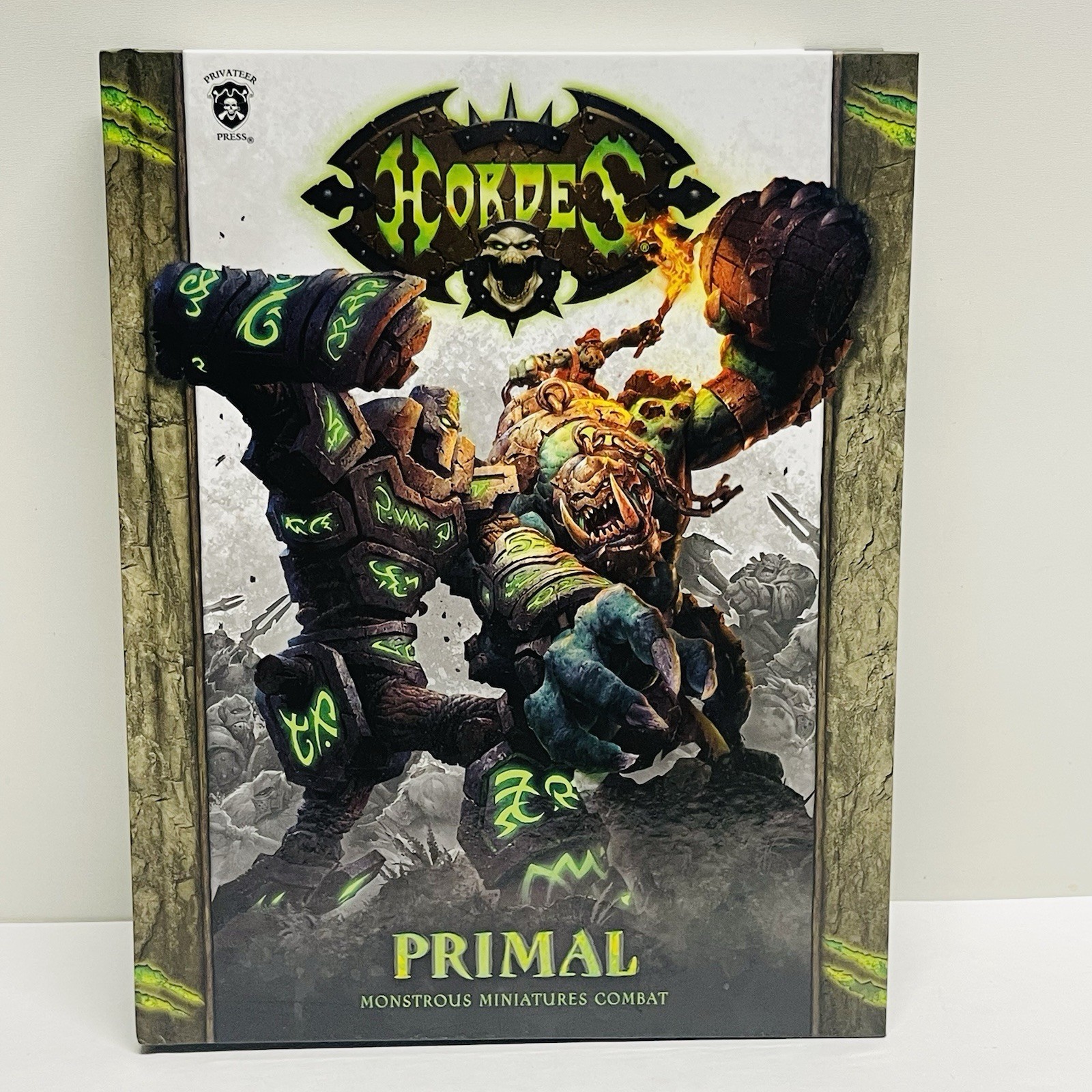 Privateer Press Hordes Primal 1st Edition Core Rulebook Hardcover 2016