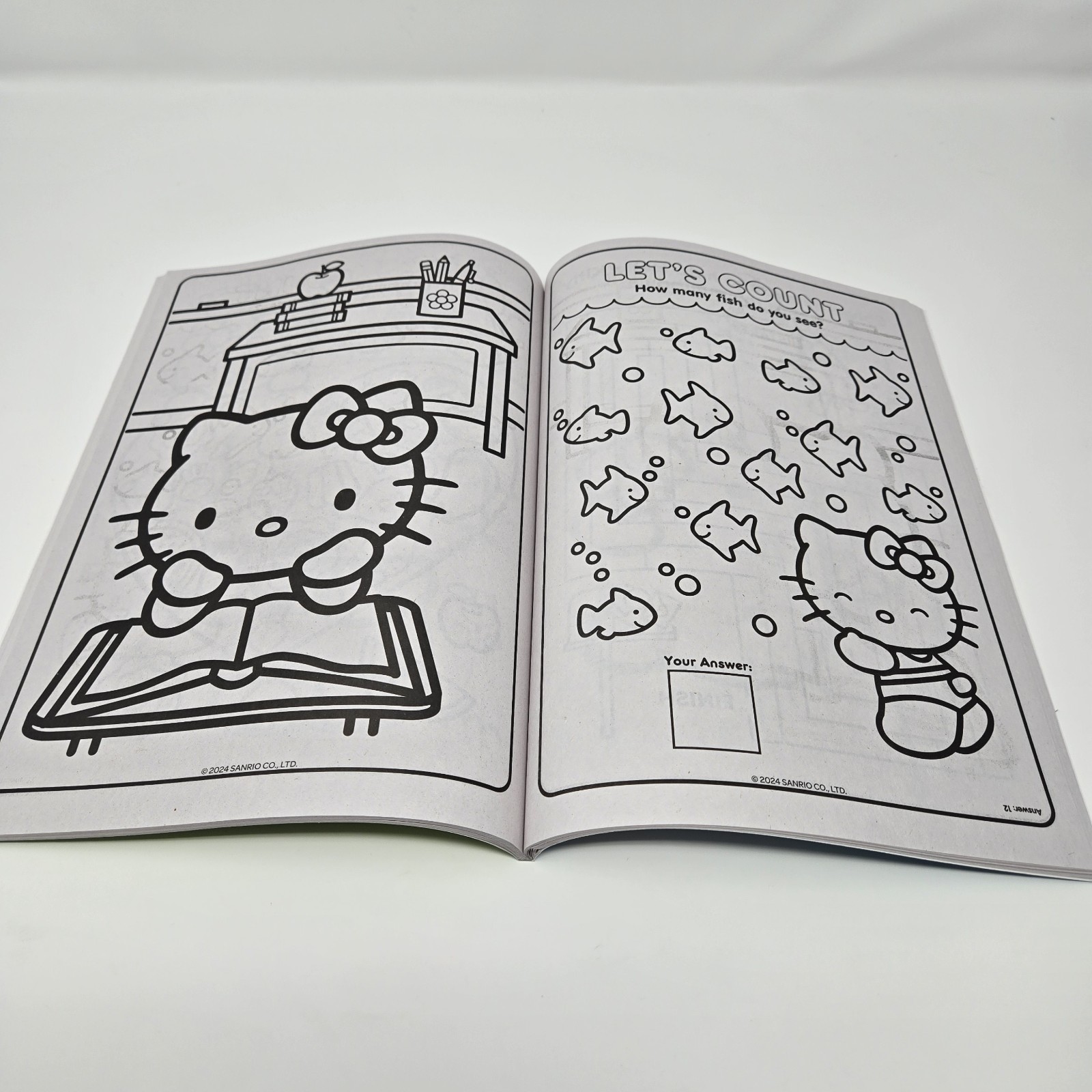 Sanrio Hello Kitty Coloring Book Jumbo Hours Of Fun By Bendon New