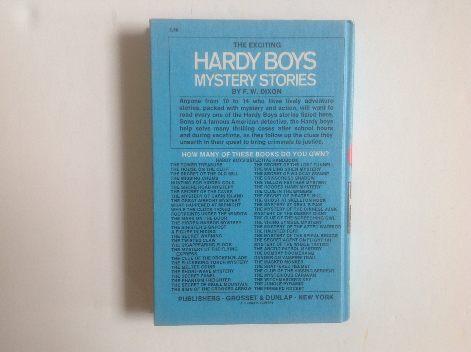 Hardy Boys 57 THE FIREBIRD ROCKET Pictorial Matte Cover ~ VGC