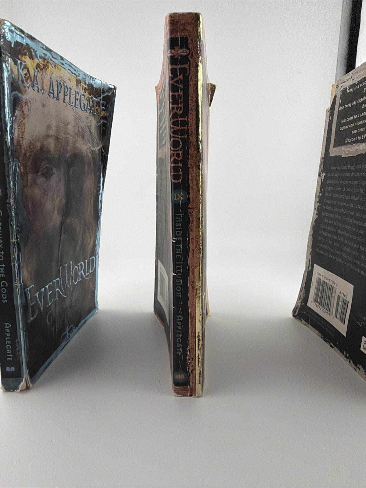 K.A. Applegate Everworld Books 7 9 & 10