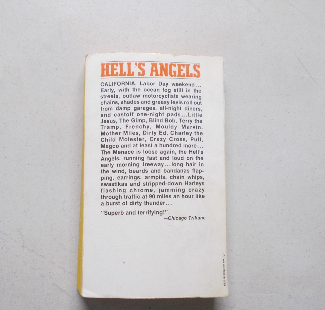 * Hell’s Angels – Hunter S. Thompson – Vintage Paperback