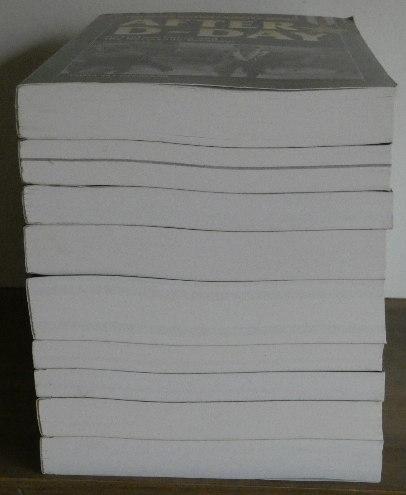 Lot of 9 Stackpole Military History Series, Incl. After D-Day + others, TPB/LN