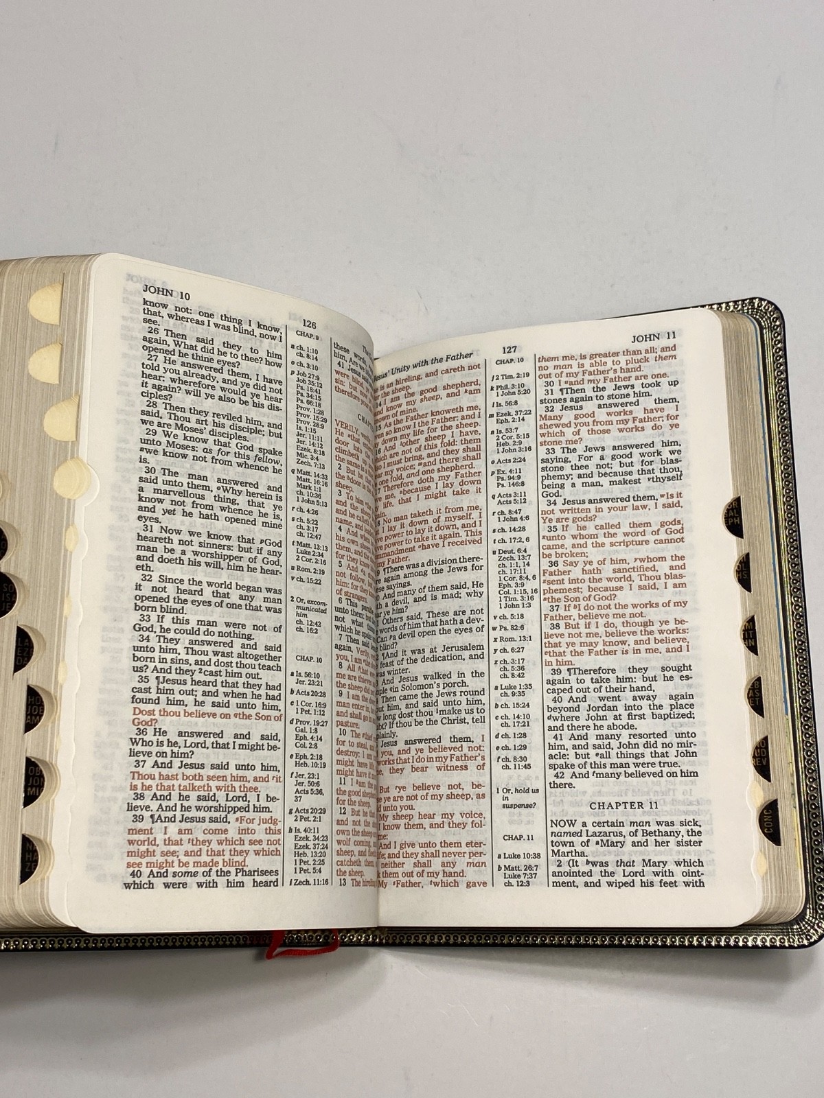 Nelson Imperial Reference Bible KJV “Black Khyber Kid Leather” Indexed 1972 #484