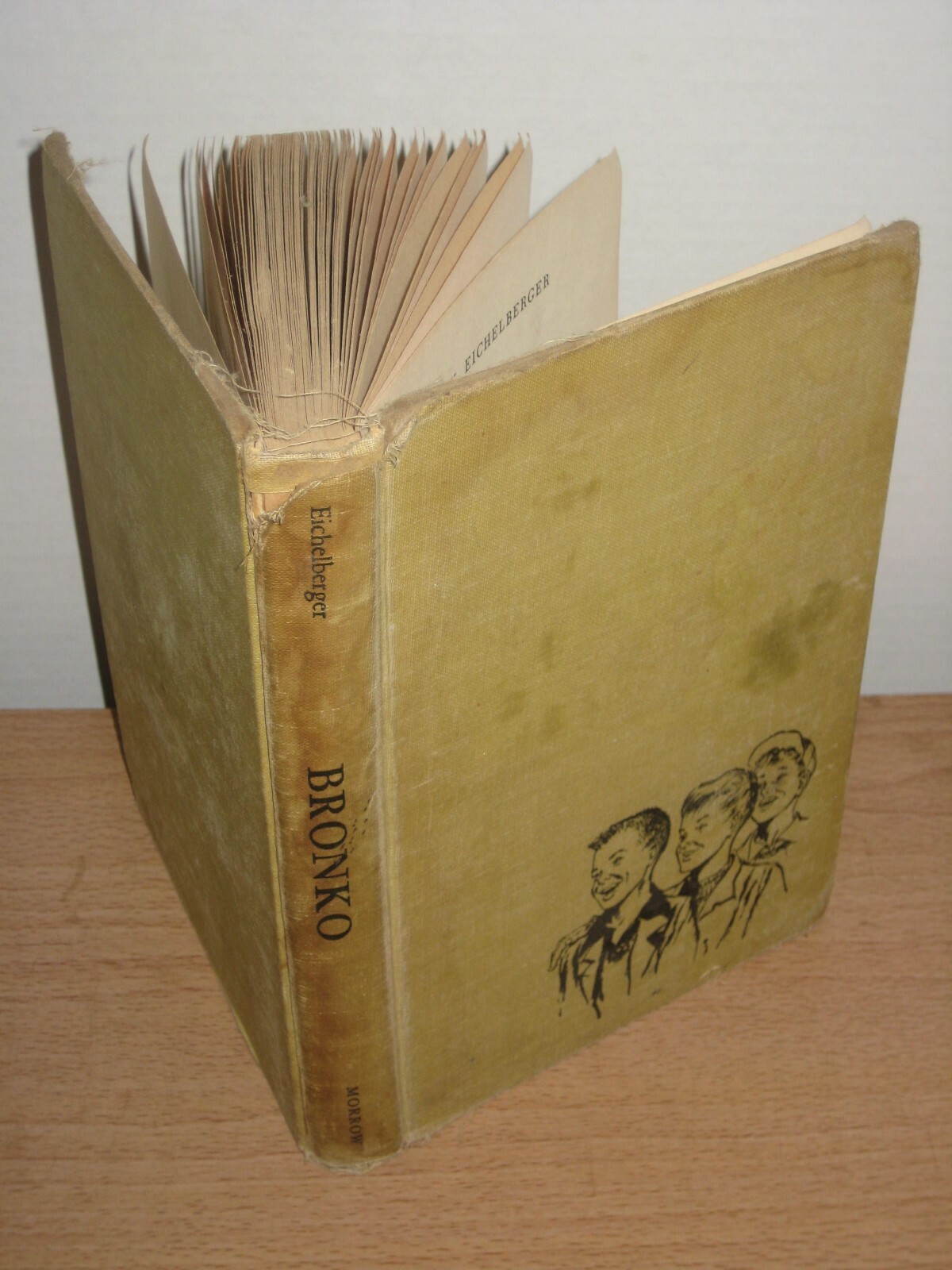 Young Readers Vintage BRONKO BY ROSA K. EICHELBERGER 1955 Ex-library Illustrated