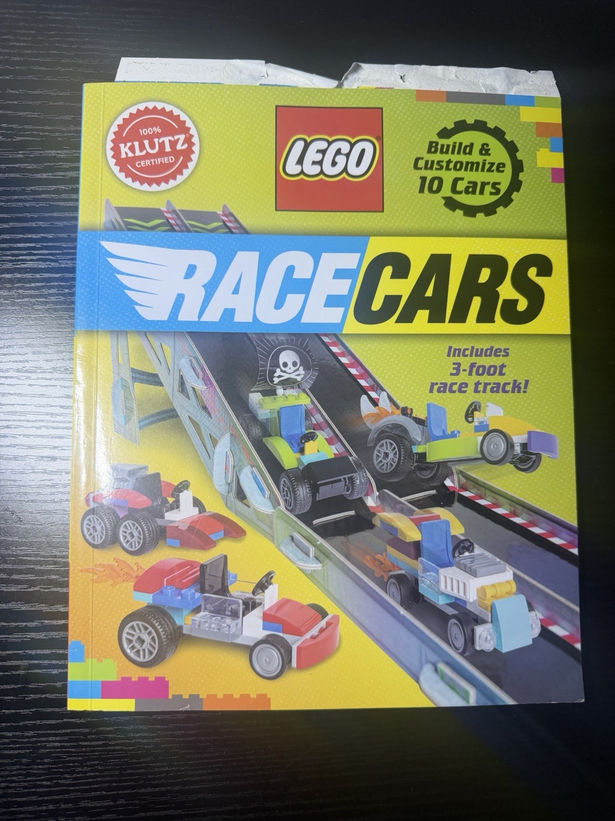 LEGO Race Cars by Editors of Klutz Paperback Book