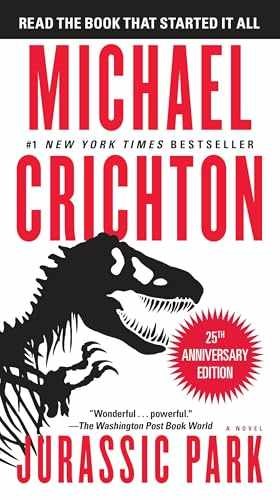 Jurassic Park: A Novel – Paperback, by Crichton Michael – Acceptable