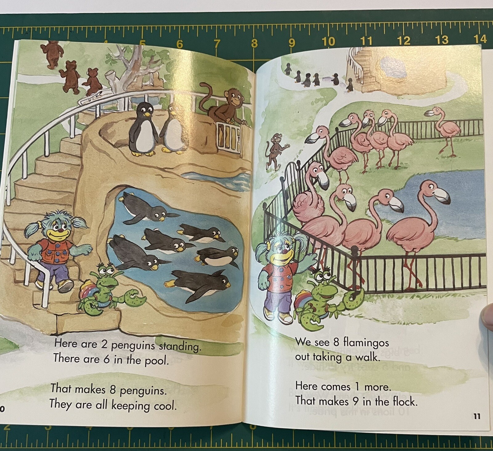 Children’s MATHmatazz ANIMAL TROUBLE Preschool Story Book – CTW & Math Publisher