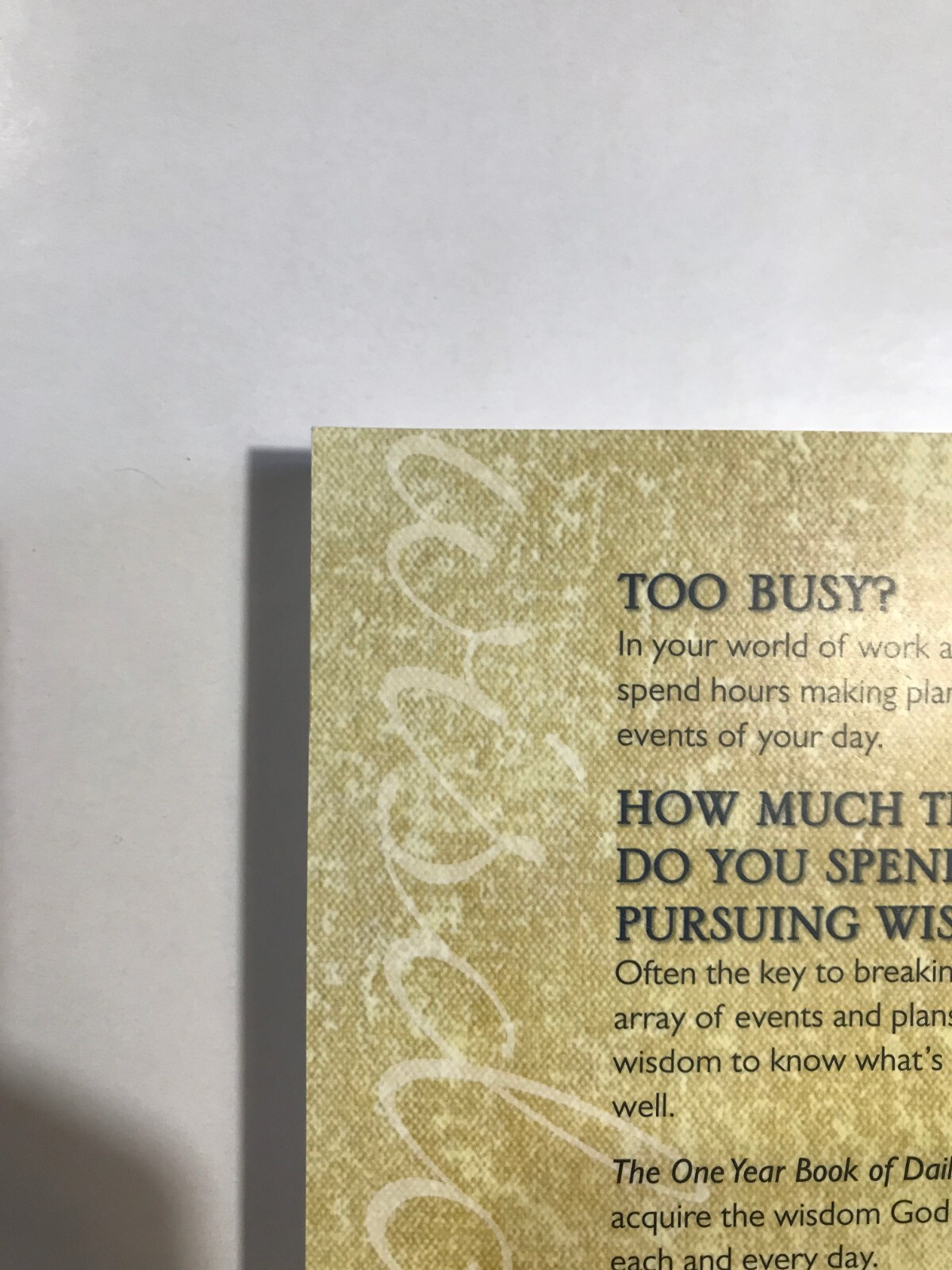 The One Year Book of Daily Wisdom by Neil Wilson