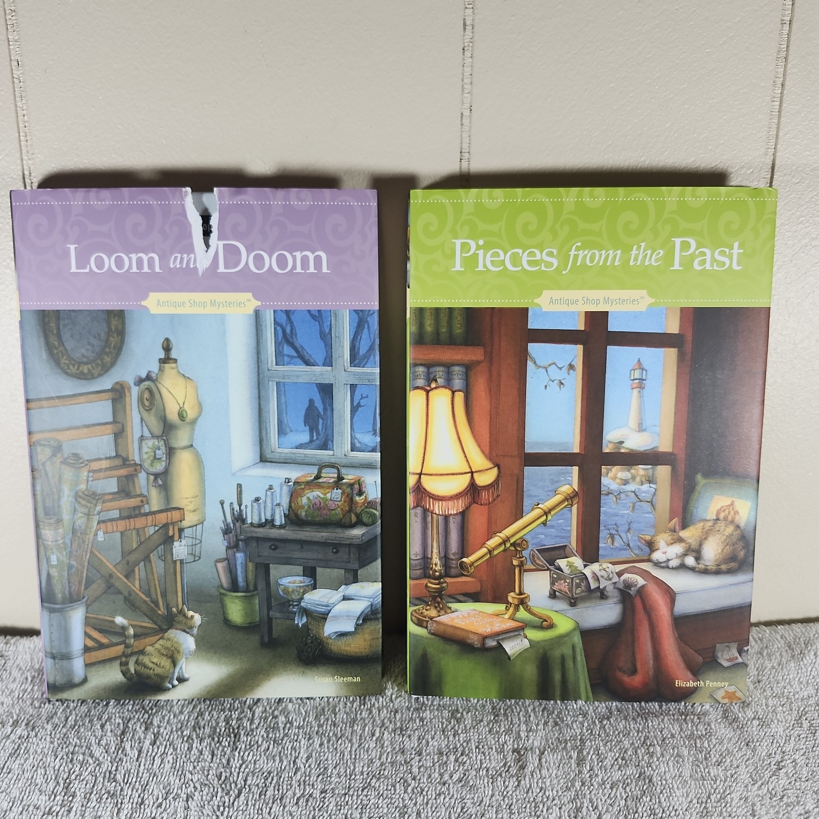 Annie’s Antique Shop Mysteries – Lot Of 6 Hardcover Books – Great Condition