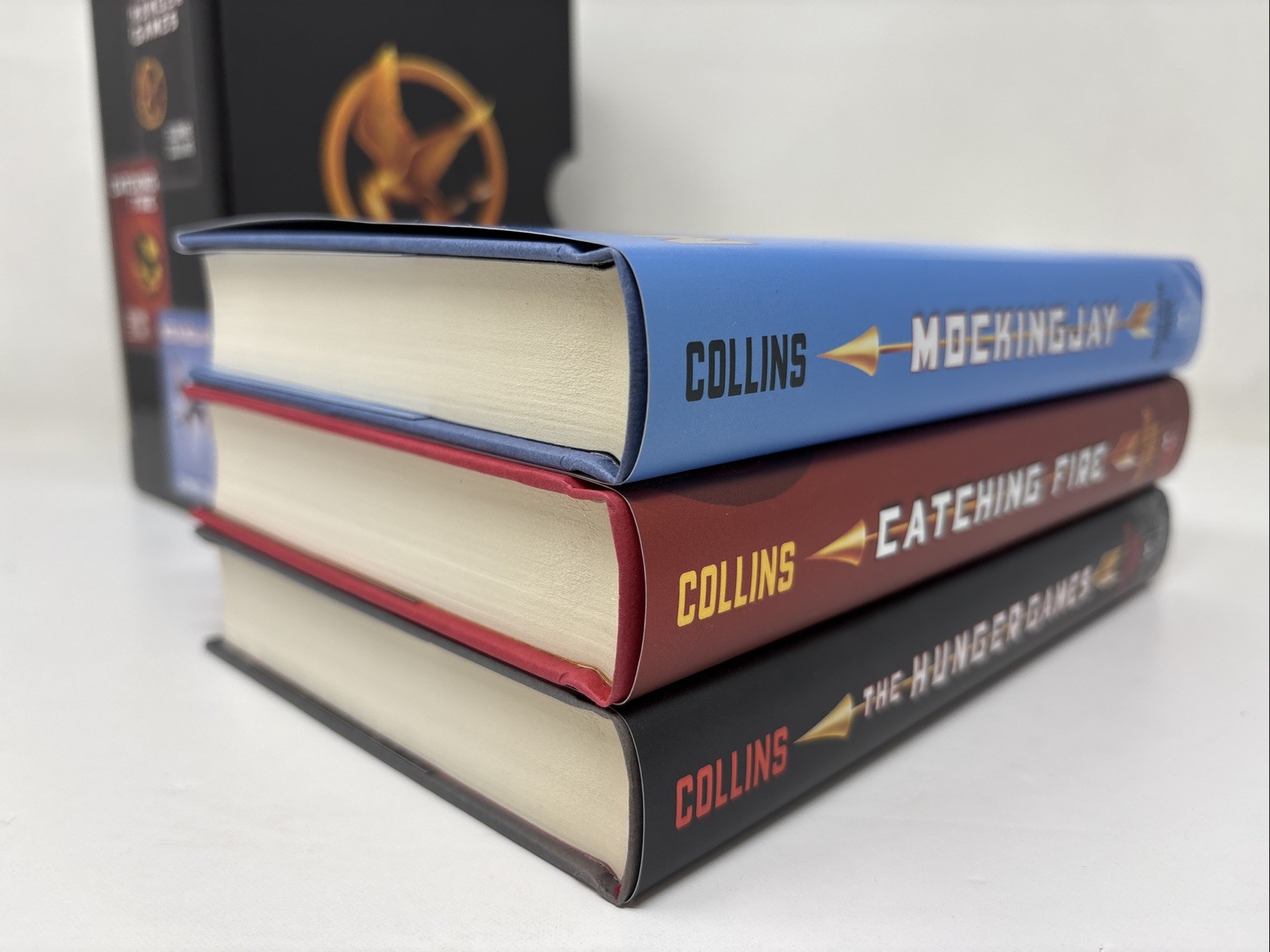 The Hunger Games Trilogy Boxed Set – Hardcover By Suzzanne Collins, 1st Edition
