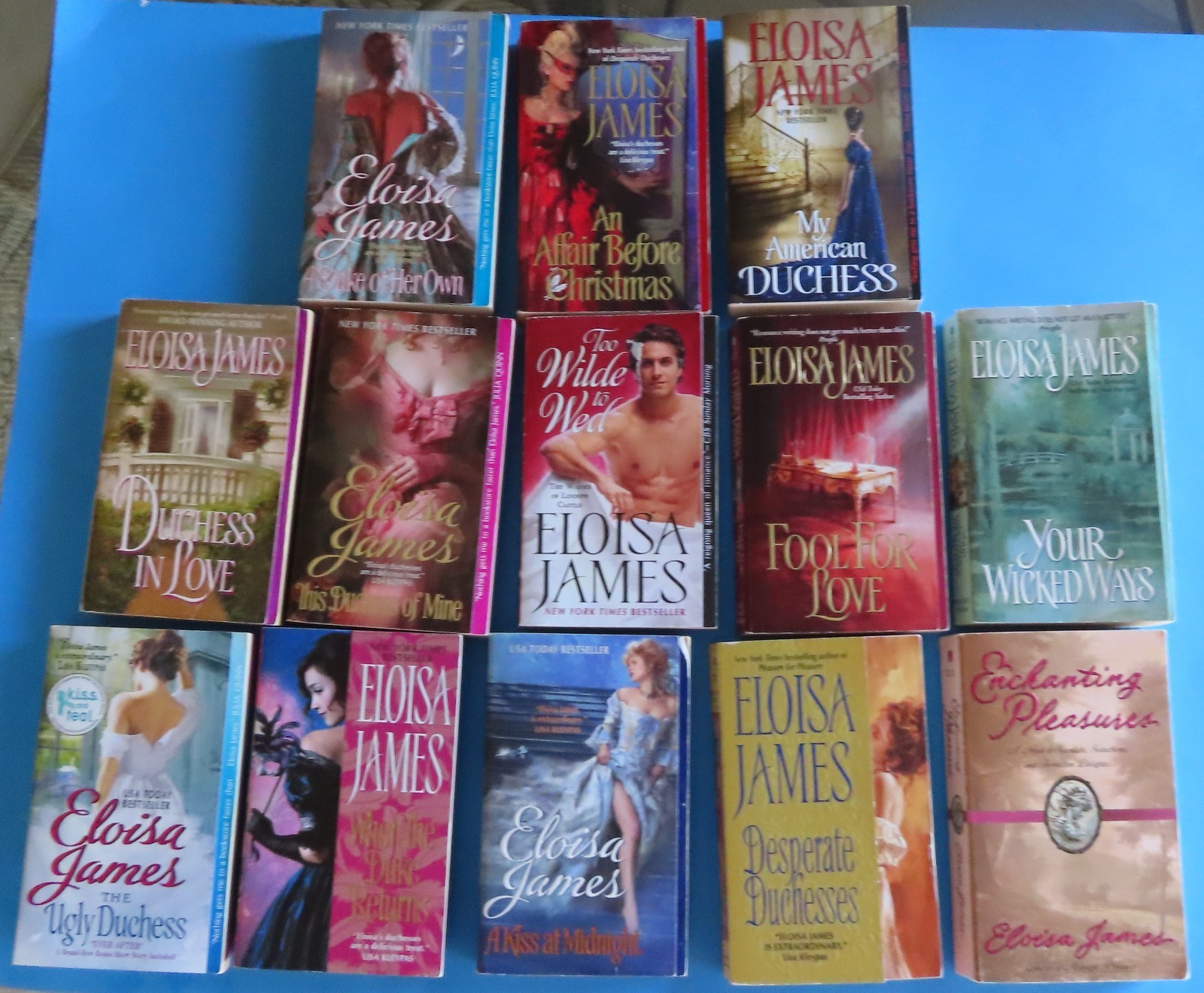 Eloisa James Lot of 13 Mixed Series Paperbacks
