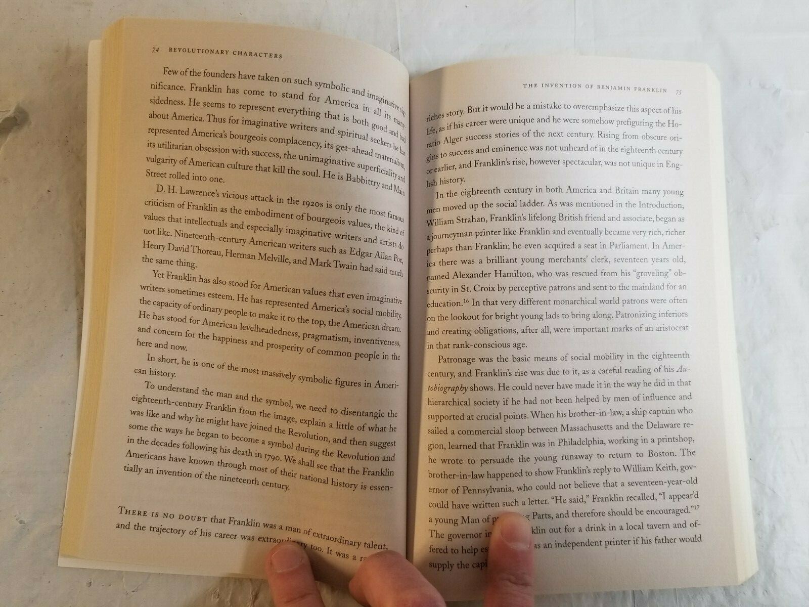 2006 REVOLUTIONARY CHARACTERS The Founders Paperback Book by GORDON S WOOD