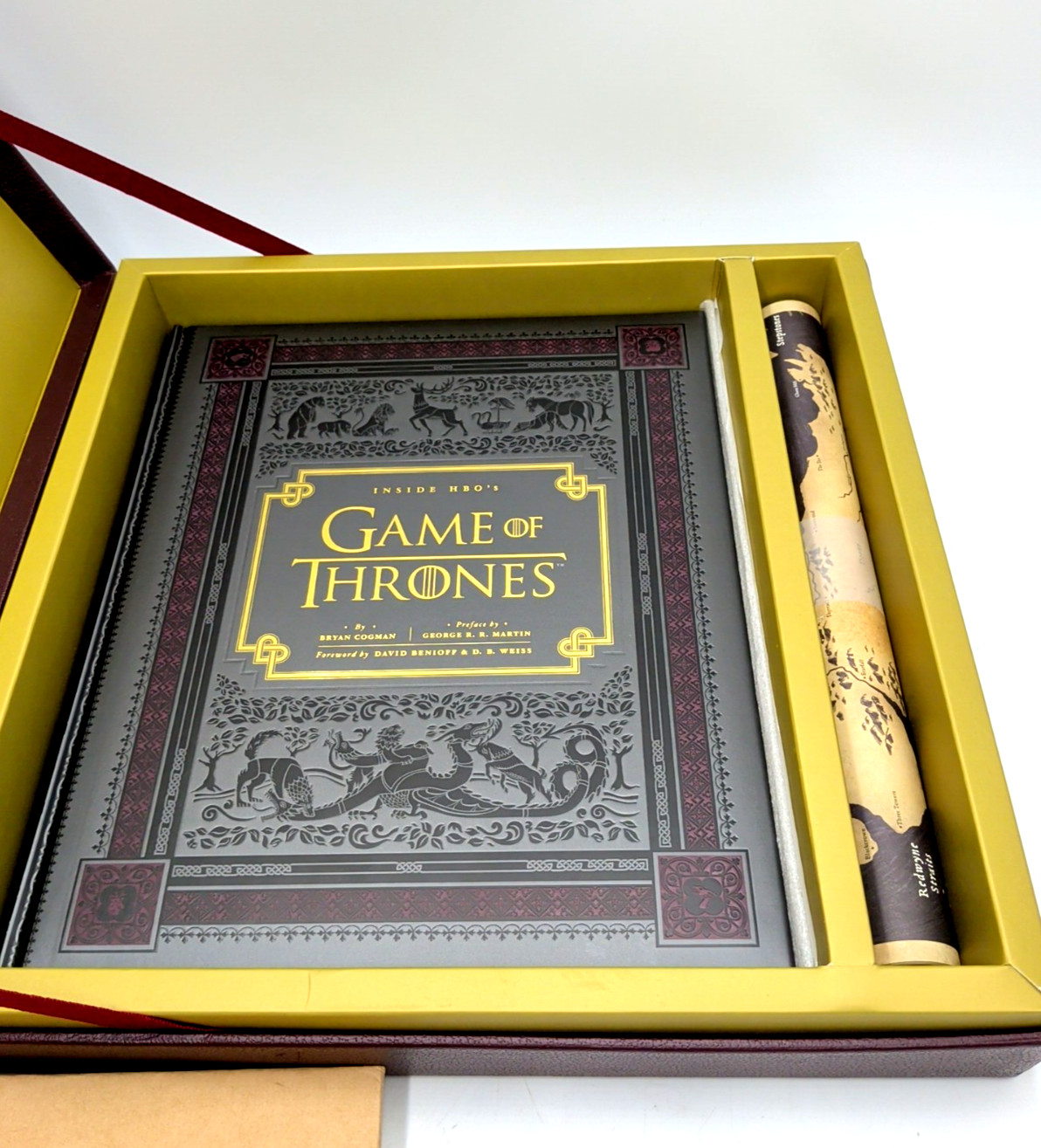 Inside HBO’s Game of Thrones: The Collector’s Edition Book, Maps, Storyboards ++