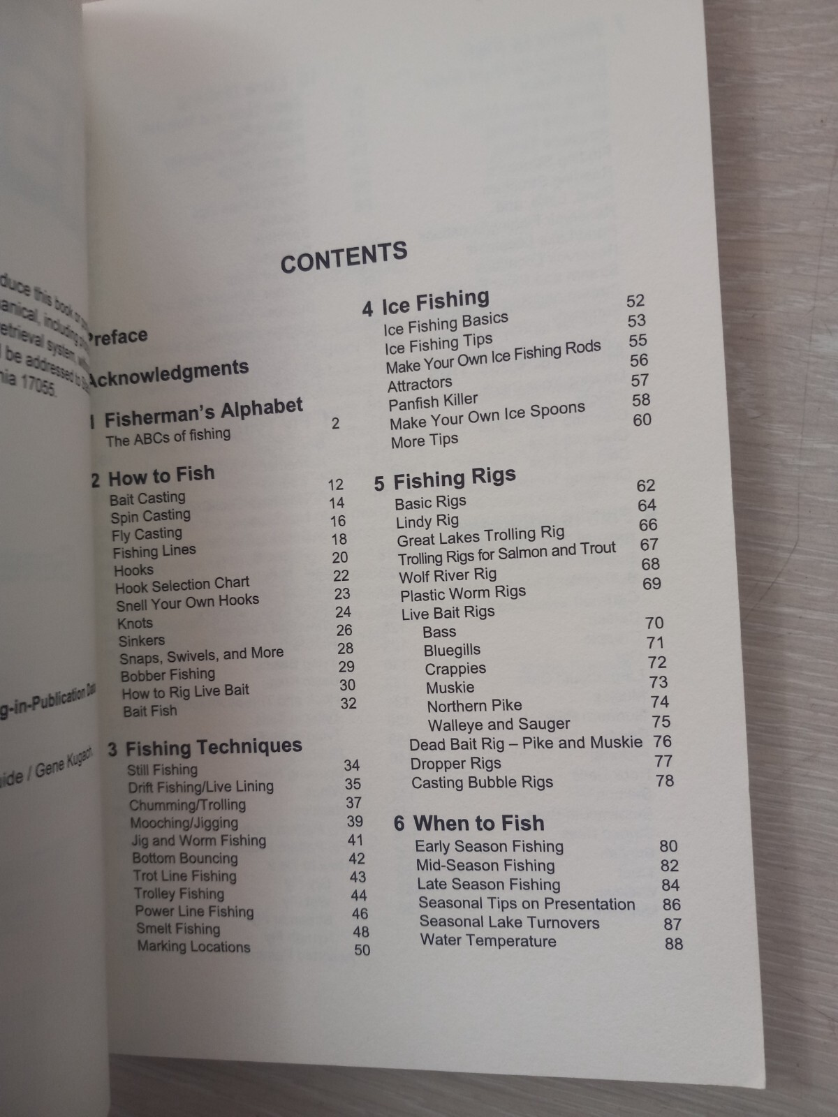 Fishing Basics the Complete Illustrated Guide by Kugach, Gene 1993