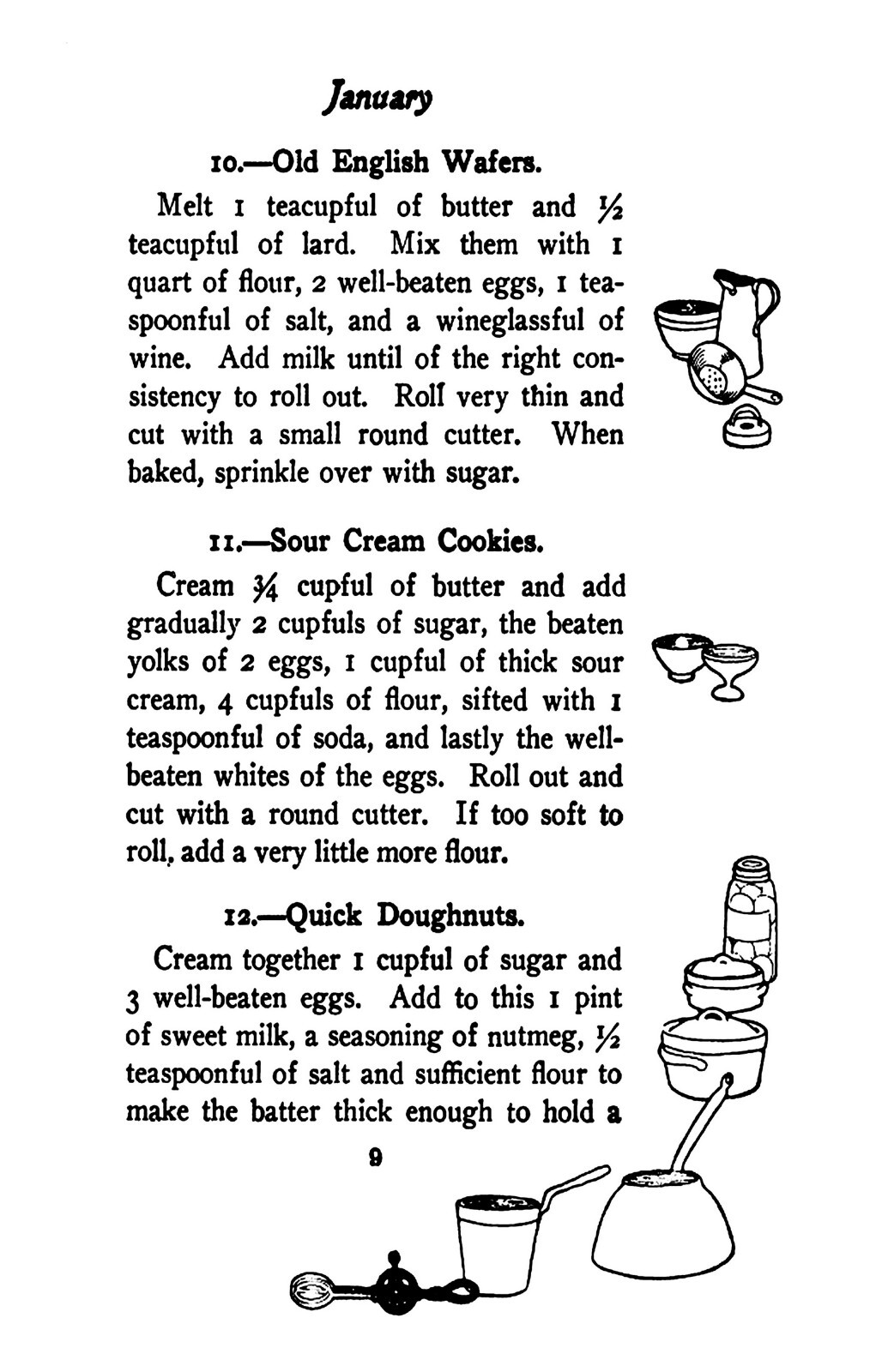 “1904” 365 Cakes and Cookies Vintage Cook Book 179 Pages