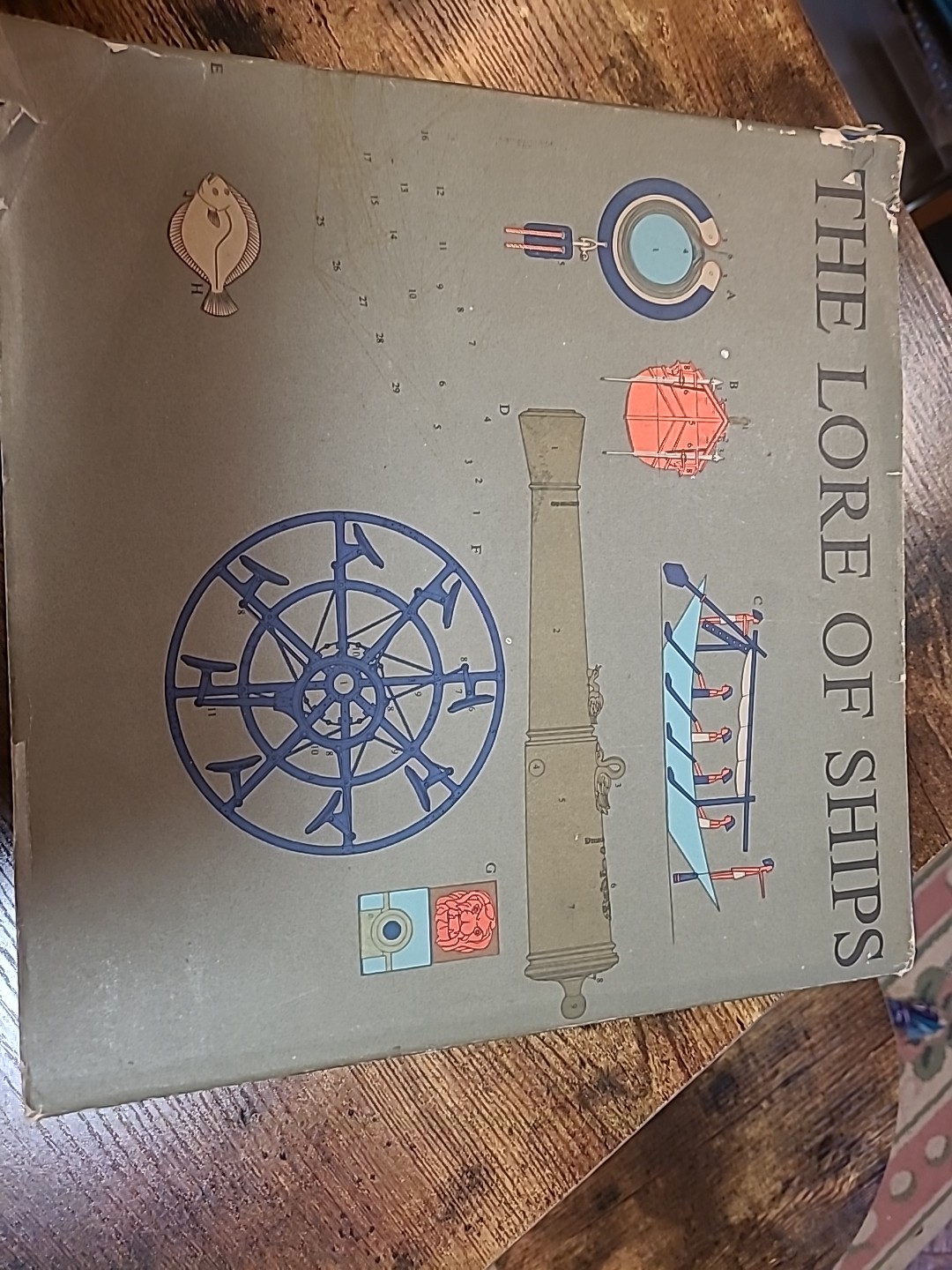 The Lore of Ships Tre Tryckare PICTURES Naval Sailboats Coffee Table 1st Ed HCDJ