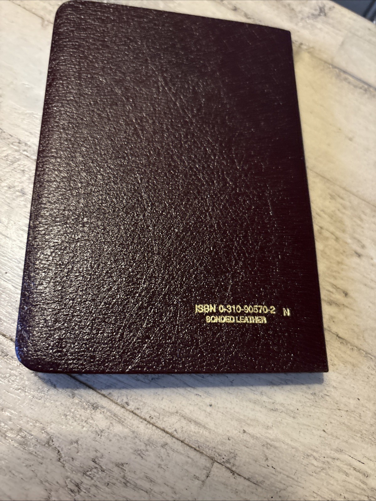 NIV Pocket Thin New Testament with Psalms & Proverbs 1984 Bonded Leather
