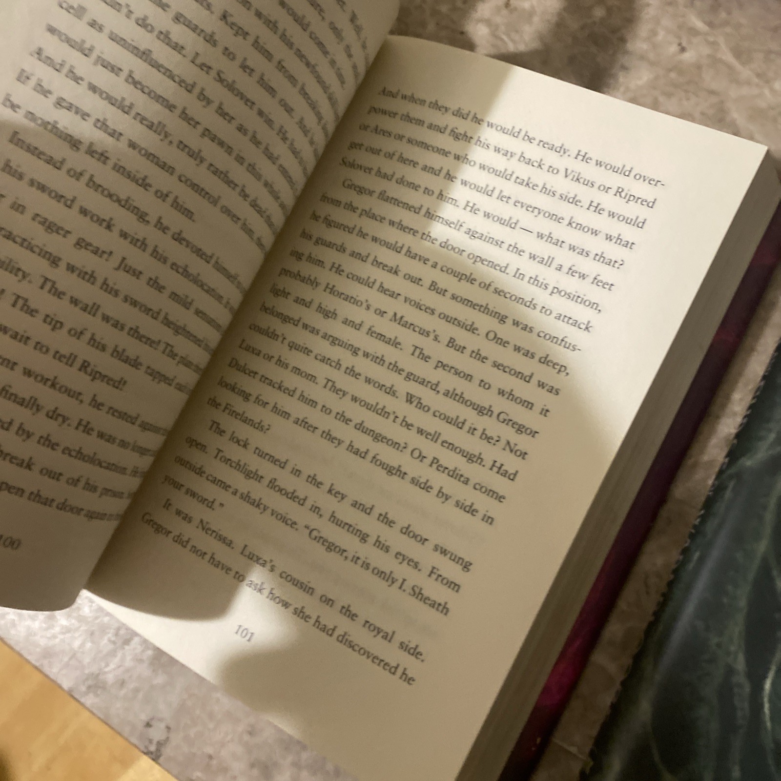 Gregor Marks of Secret Code of Claw by Suzanne Collins Hardcovers #3 And #5