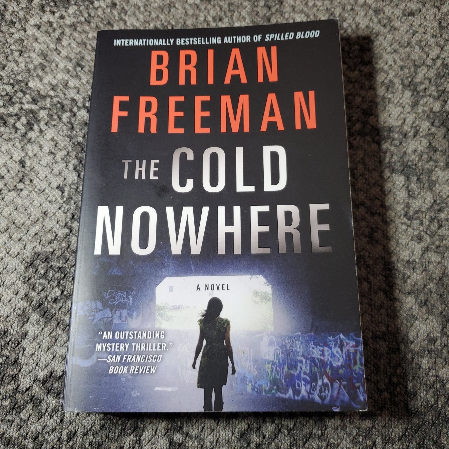 The Cold Nowhere Brian Freeman 2014 Mystery Trade Paperback Book