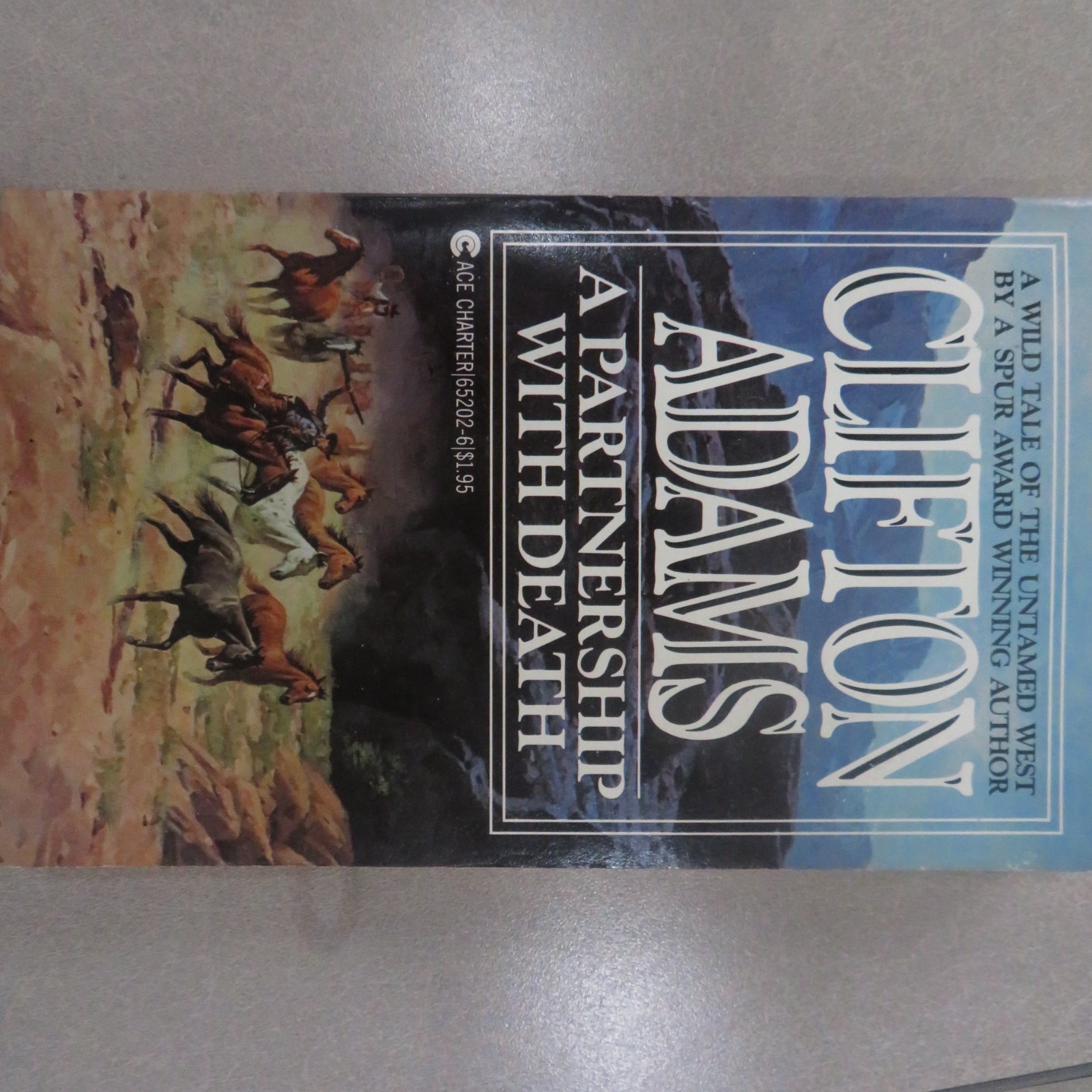 (Lot 283) 5 Western Genre books by Clifton Adams