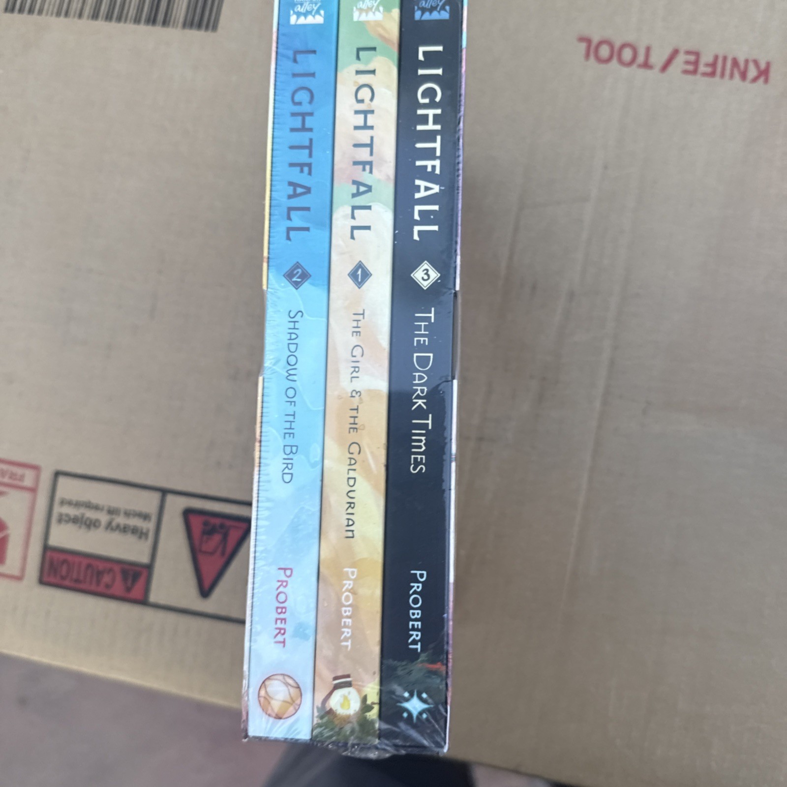 Lightfall 3-Book Box Set by Tim Probert (2024, Quantity Pack) Sealed