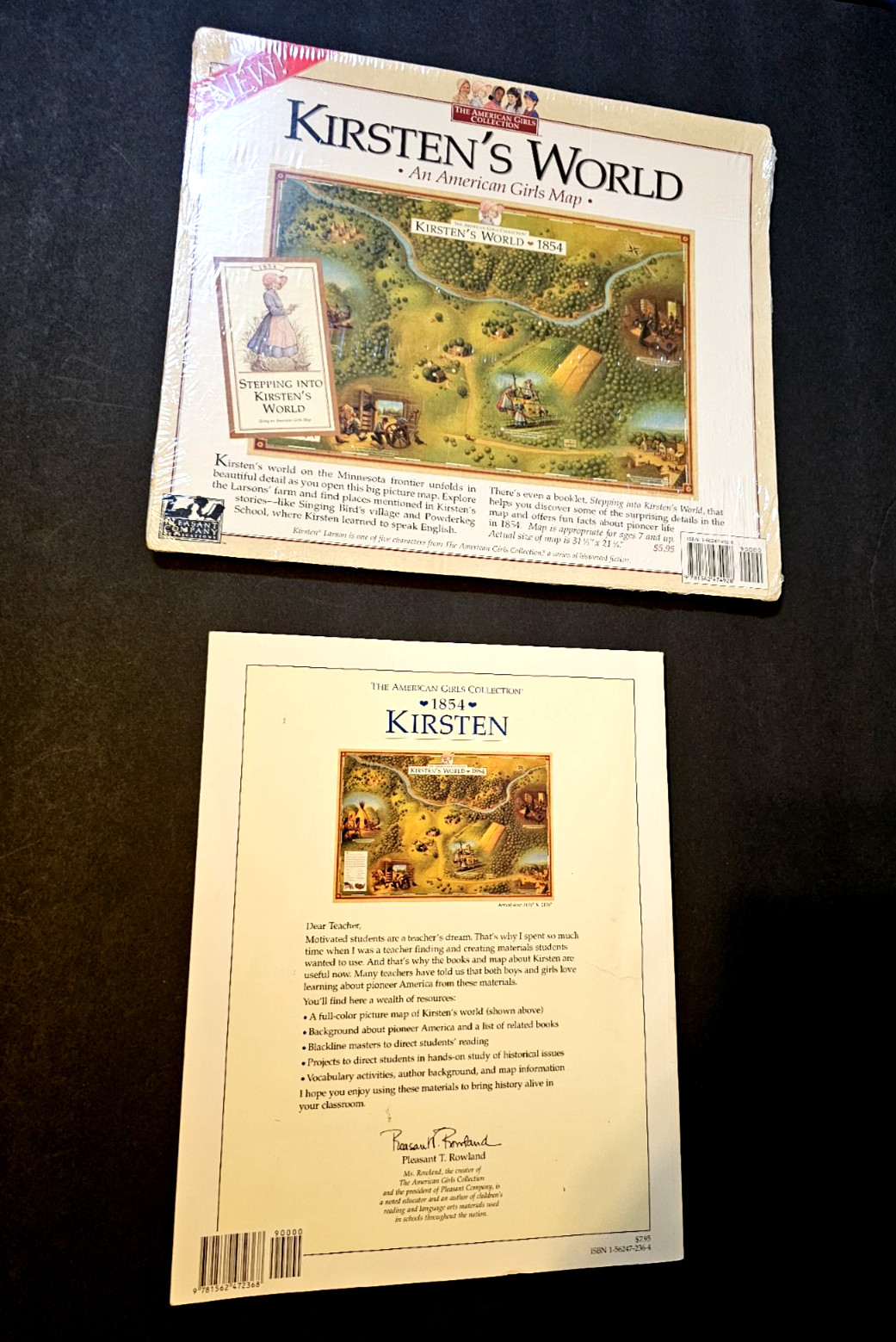 Pleasant Company Kirsten Teacher Guide by Peg Hall and Roberta Johnson