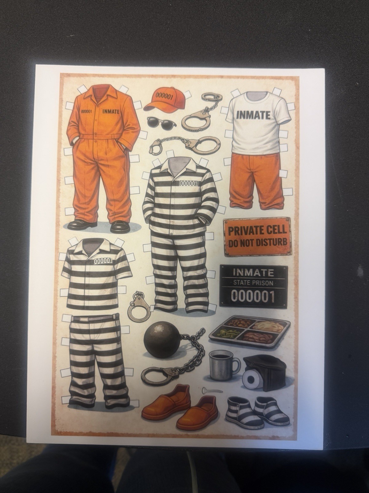 Political Adult Coloring Book And Paper dolls, Selfcare, Political Gift, Funny