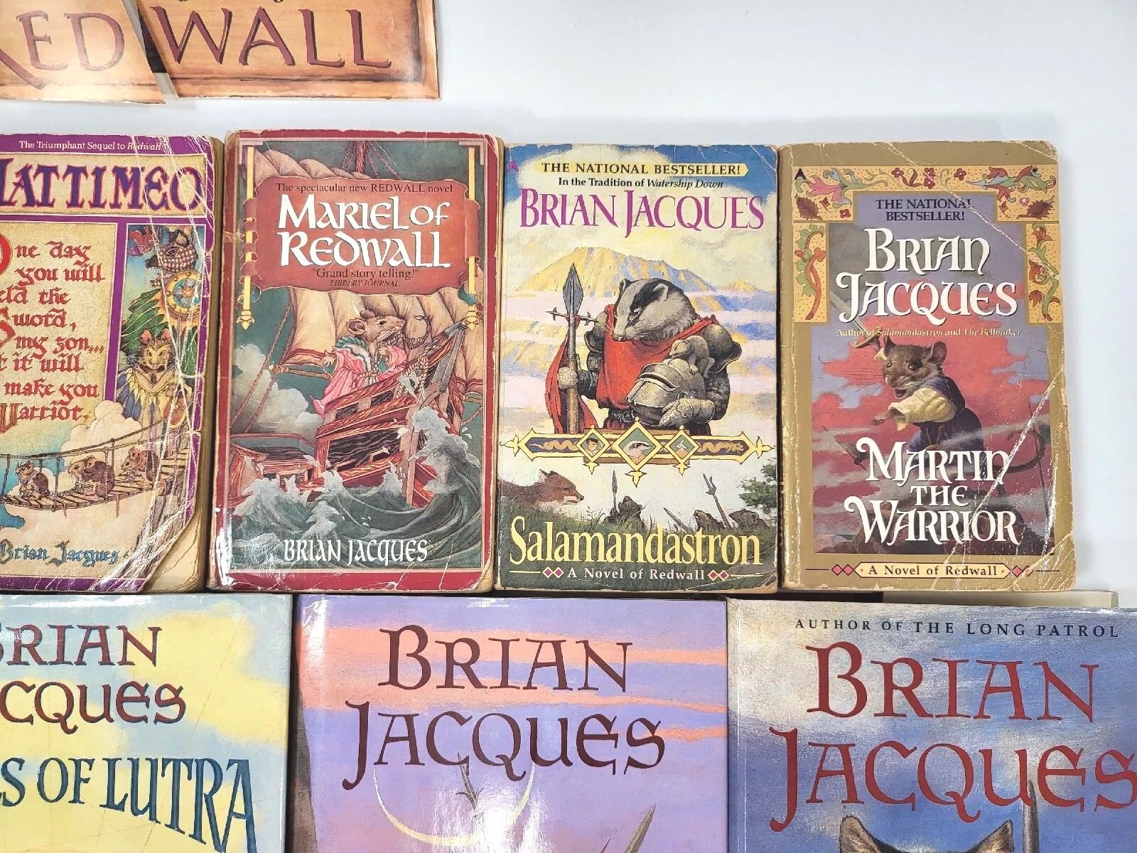 REDWALL Brian Jacques BOOKS – TPB & HC – 13 BOOKS – PICK YOUR OWN SET